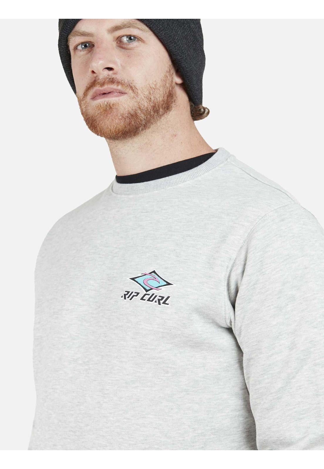 Poleron Hombre  WAVE 3D Gris  Rip Curl-4