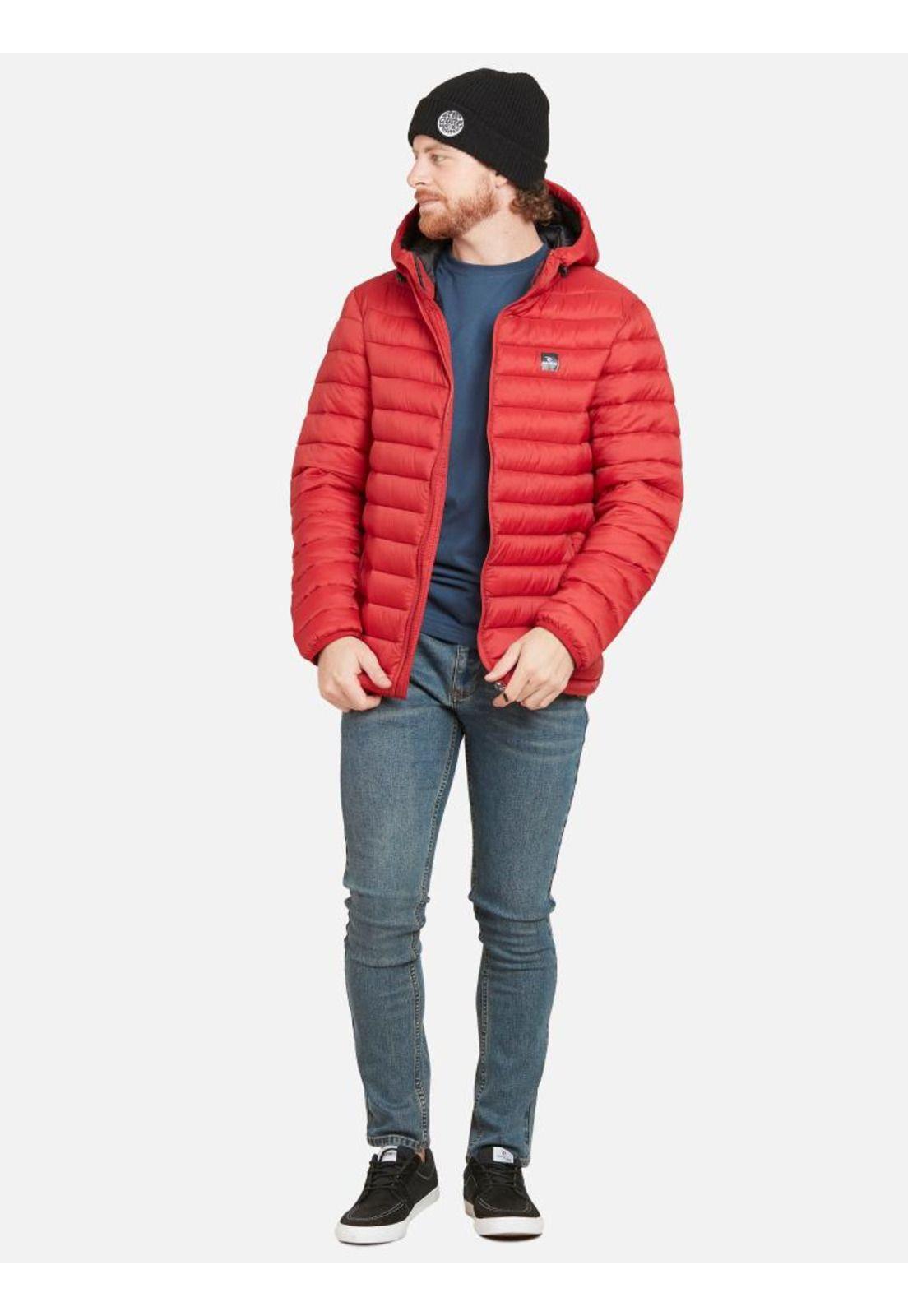 Parka Hombre LIGHT QUILTED Rojo Rip Curl-3