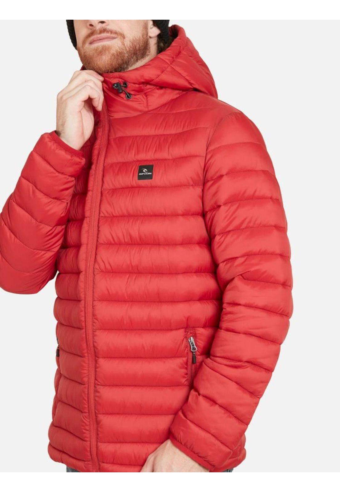 Parka Hombre LIGHT QUILTED Rojo Rip Curl-4