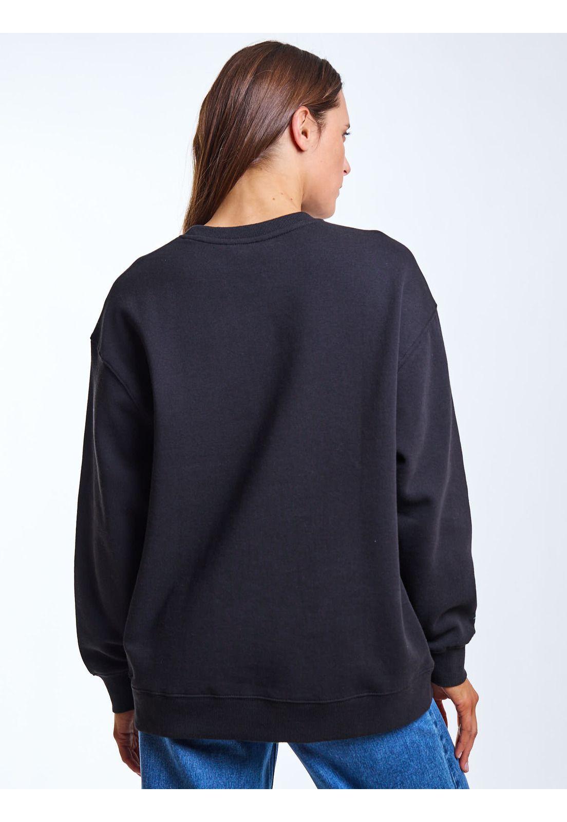 Poleron CR Pullally Negro Mujer Rip Curl-2