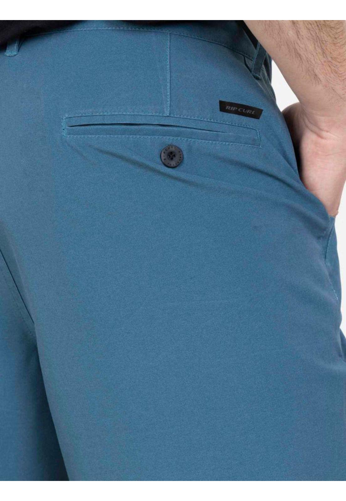 Short BOARDWALK CHINO CLASSIC Hombre Azul Rip Curl-0