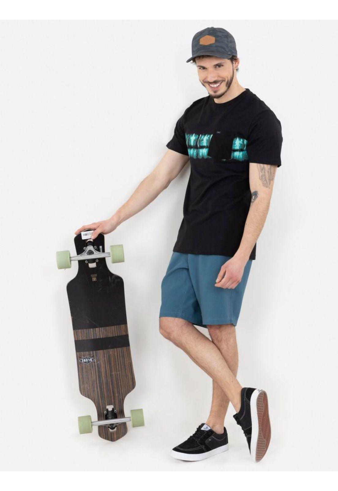 Short BOARDWALK CHINO CLASSIC Hombre Azul Rip Curl-4