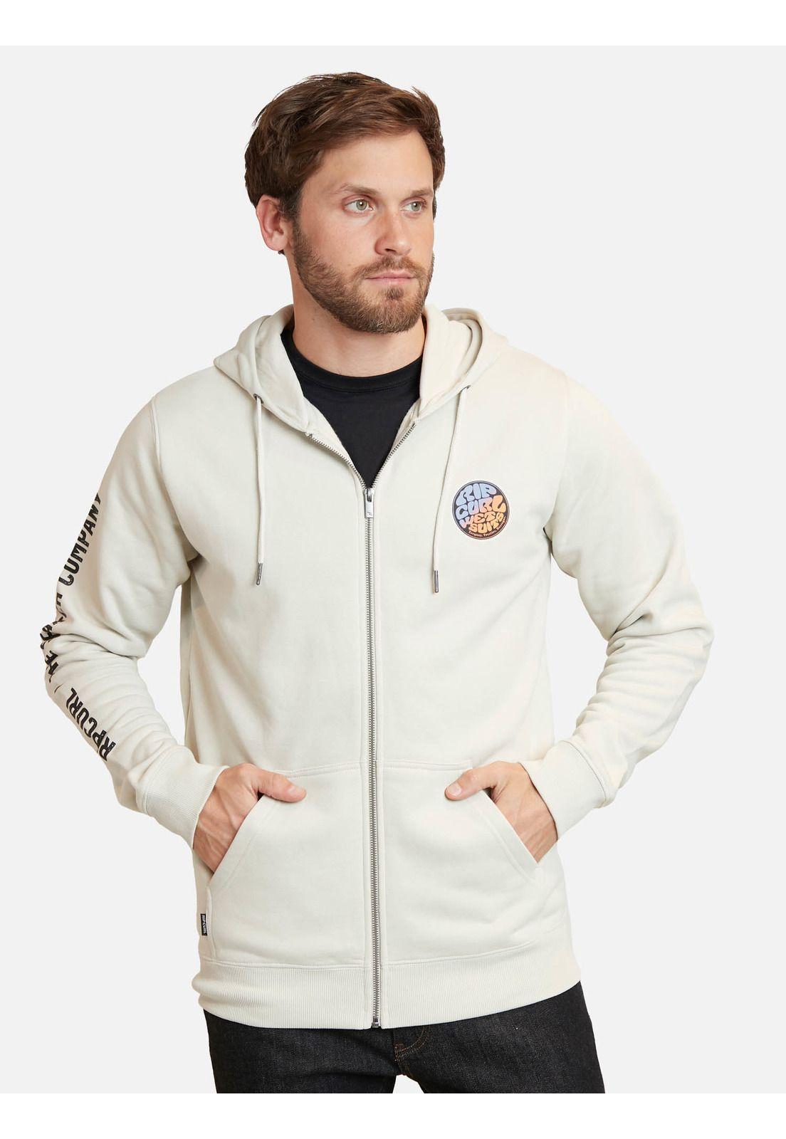 Poleron Wersuit Logo Gris Hombre Rip Curl-0