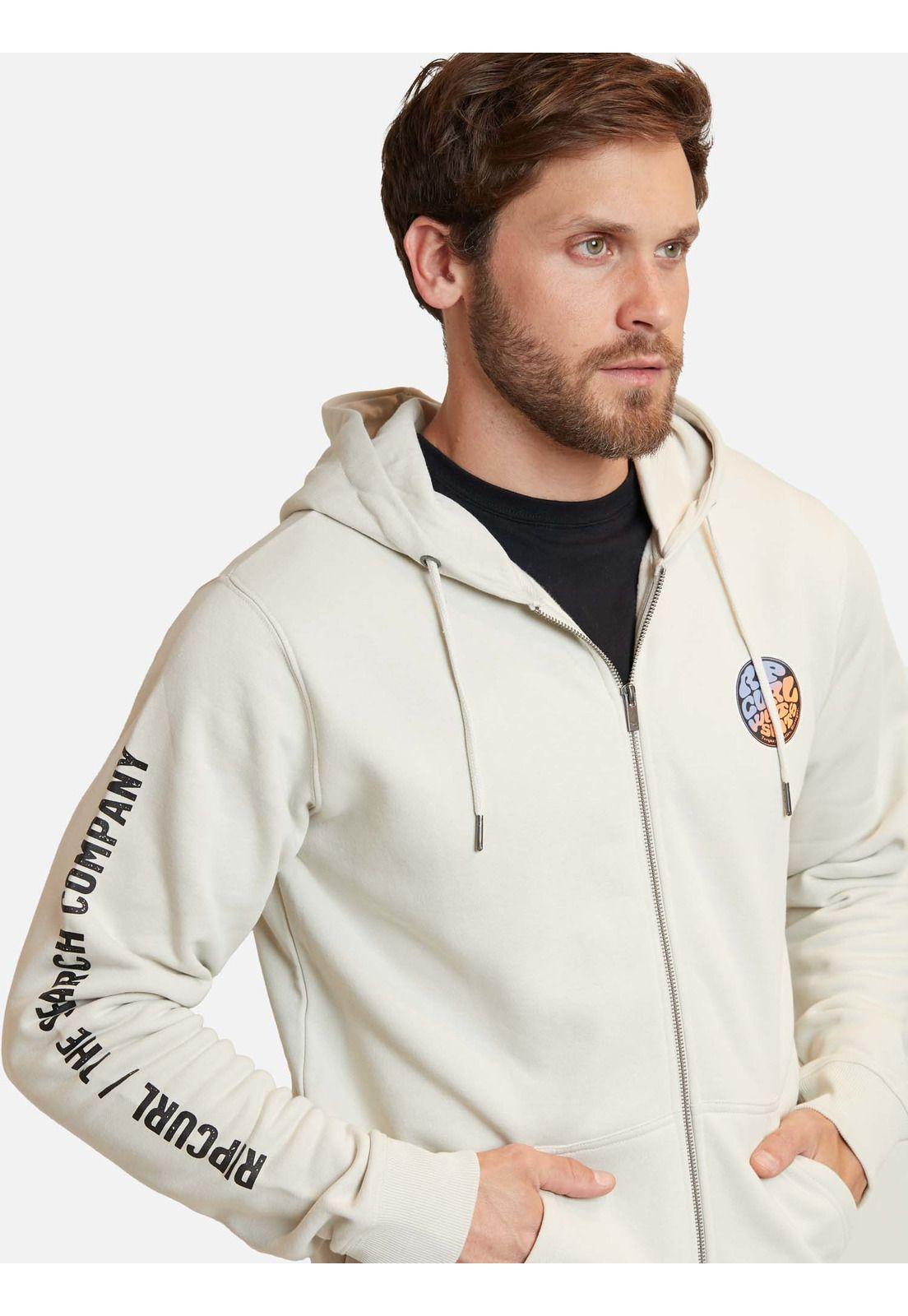 Poleron Wersuit Logo Gris Hombre Rip Curl-2