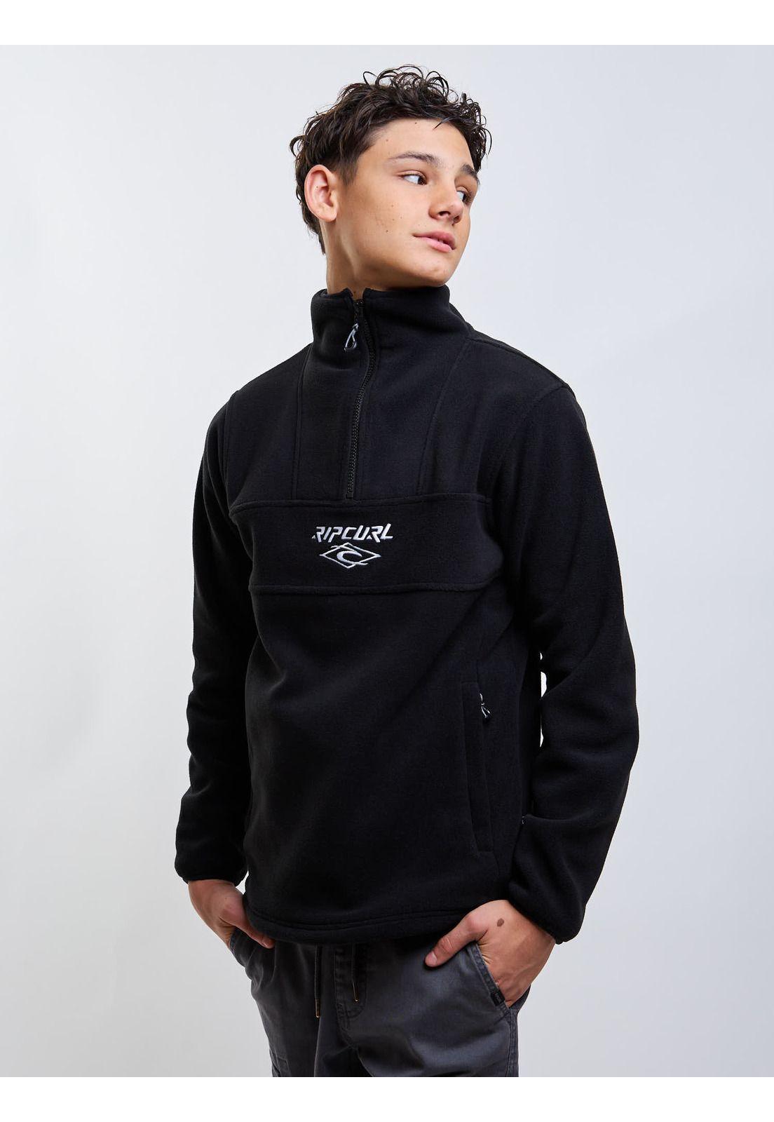 Poleron Polar Path Negro Infantil Rip Curl-2