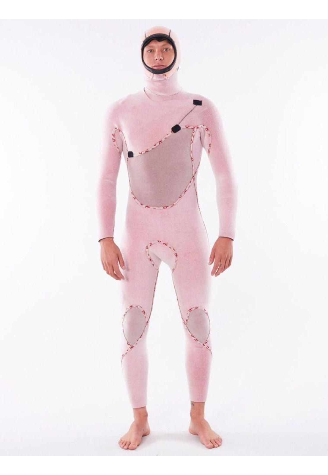 Traje de Agua flashbomb 5/4 mm hooded chest zip-5