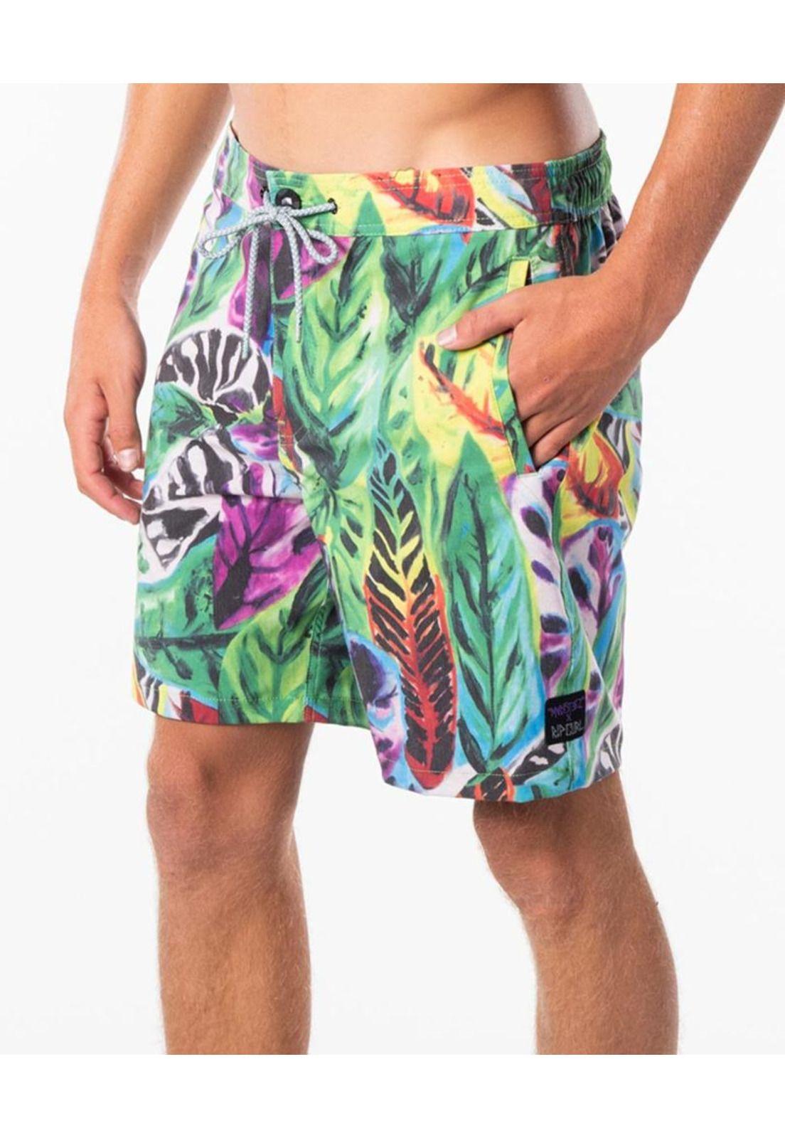 Traje De Baño Hombre Verde 6T107-MV21 Rip Curl-4