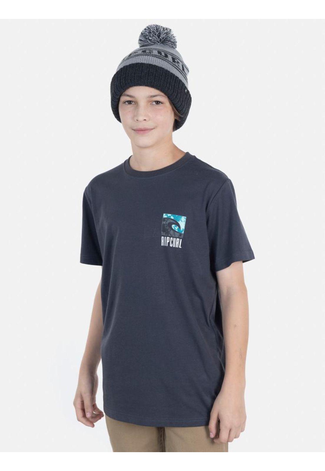 Polera Juvenil  RP BREAKING Gris Rip Curl-0