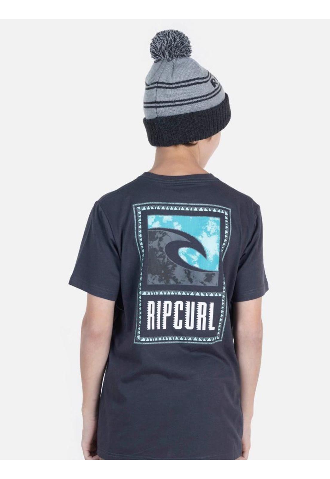 Polera Juvenil  RP BREAKING Gris Rip Curl-1