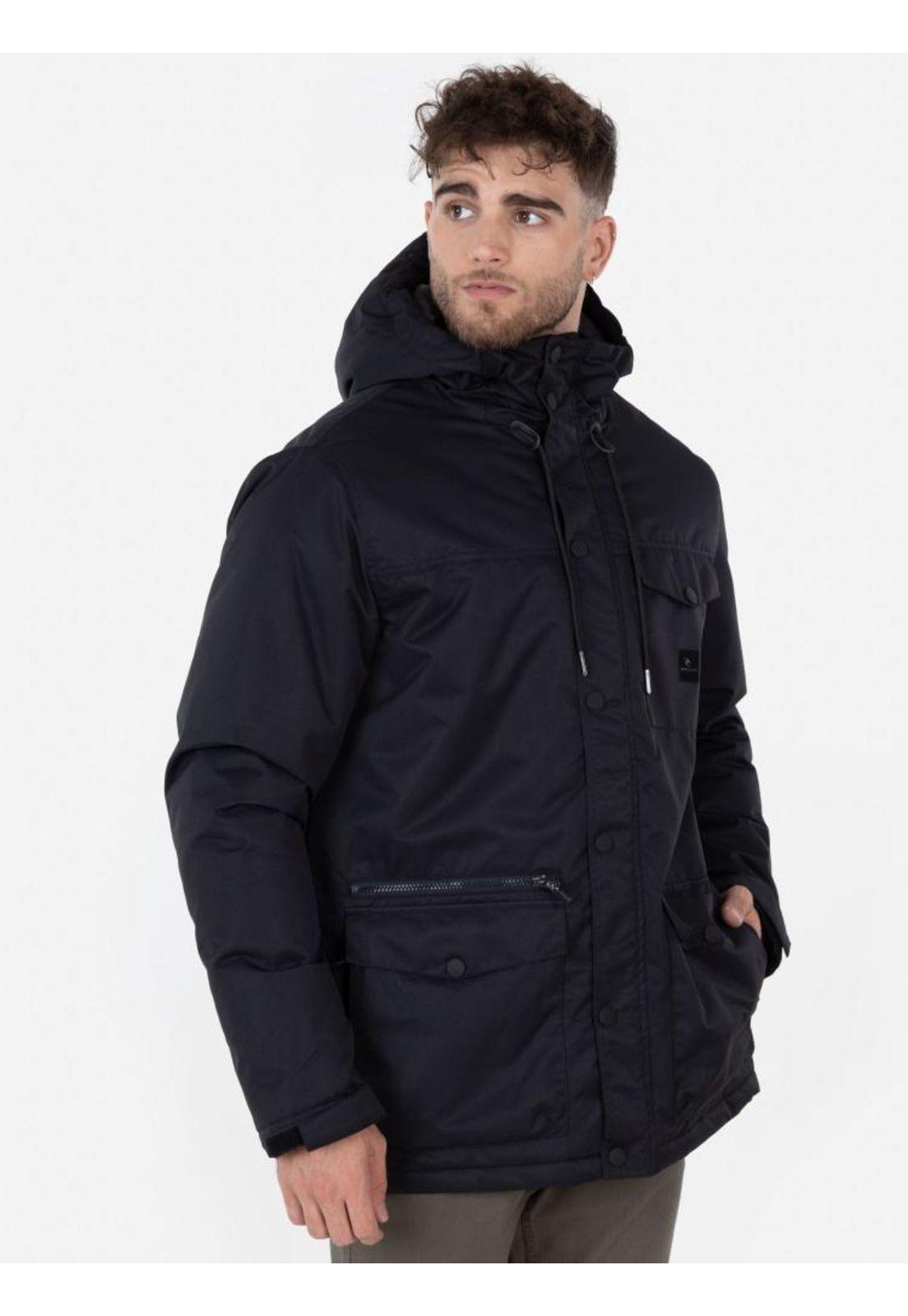Casaca DARK RAVEN Hombre Negro Rip Curl-0