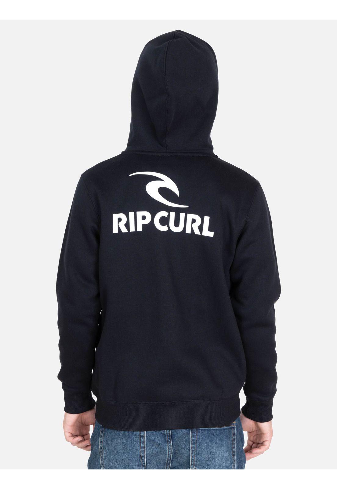 Poleron FZ Tidalon Negro Infantil Rip Curl-1