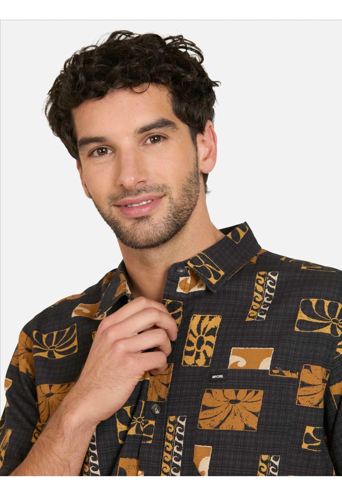 Camisa MC Aquaedge Multicolor Hombre Rip Curl-2