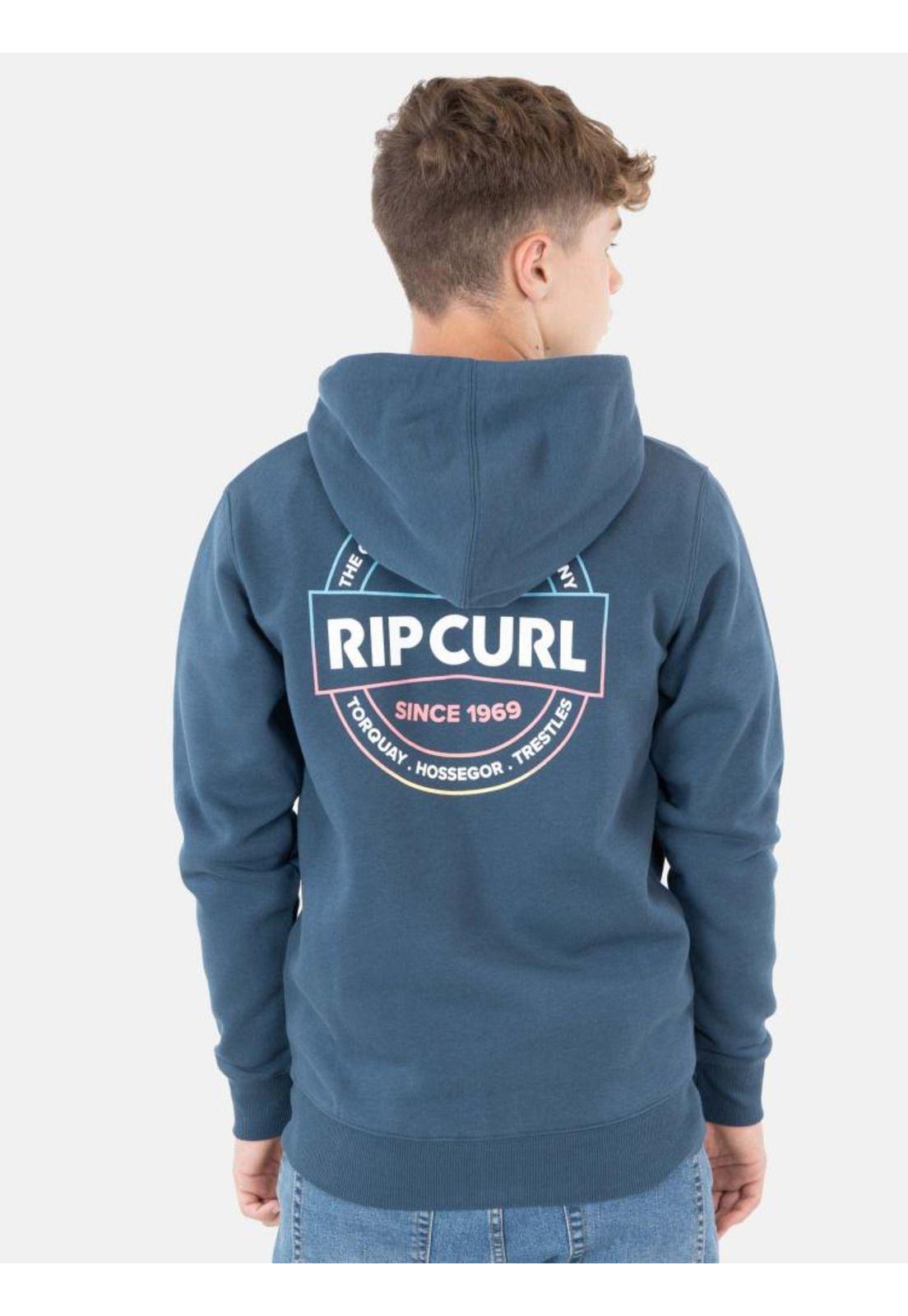 Poleron The Original Tht Full Zip Marino Infantil Rip Curl-2