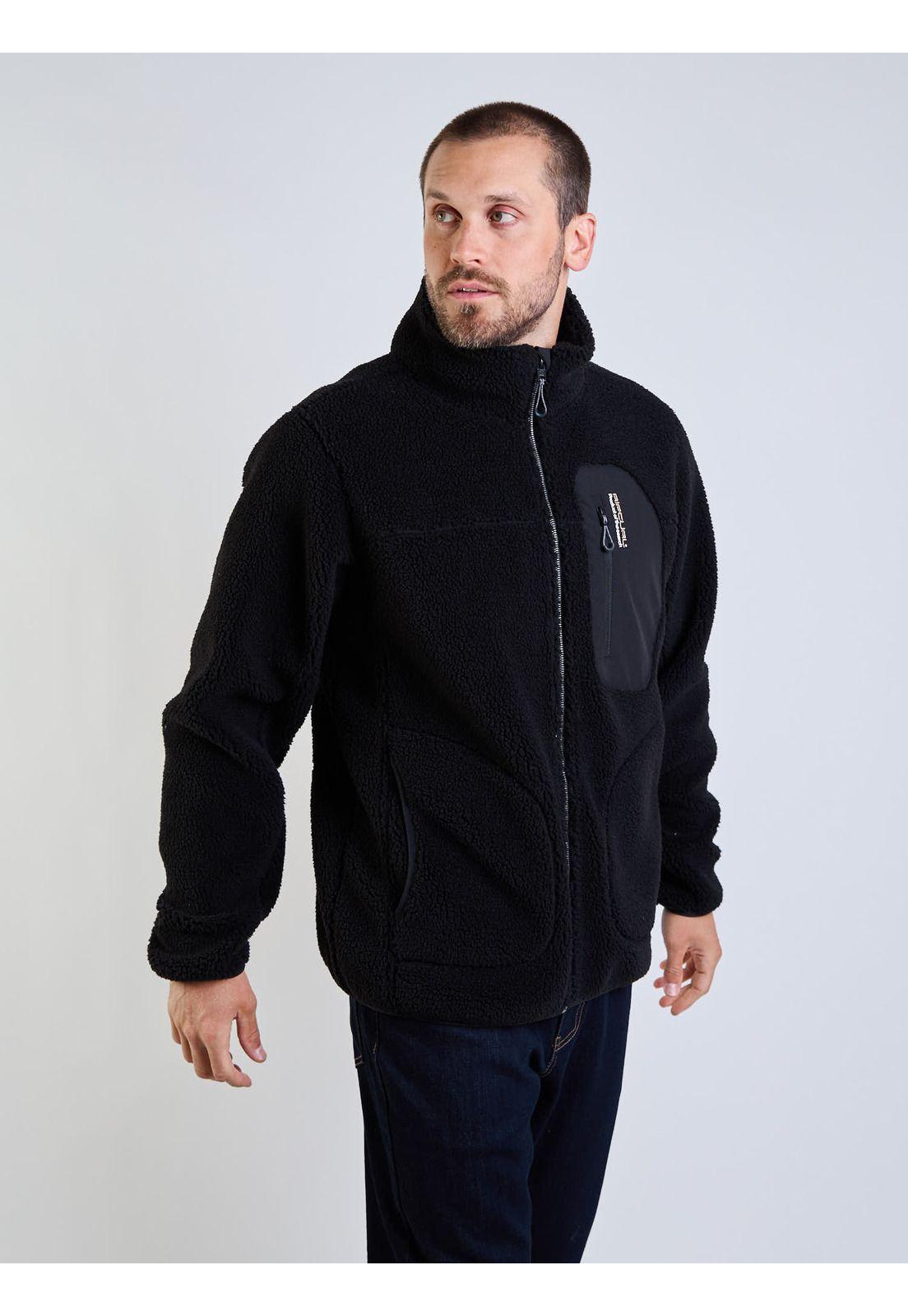 Poleron Bonded Costal Negro Hombre Rip Curl-5