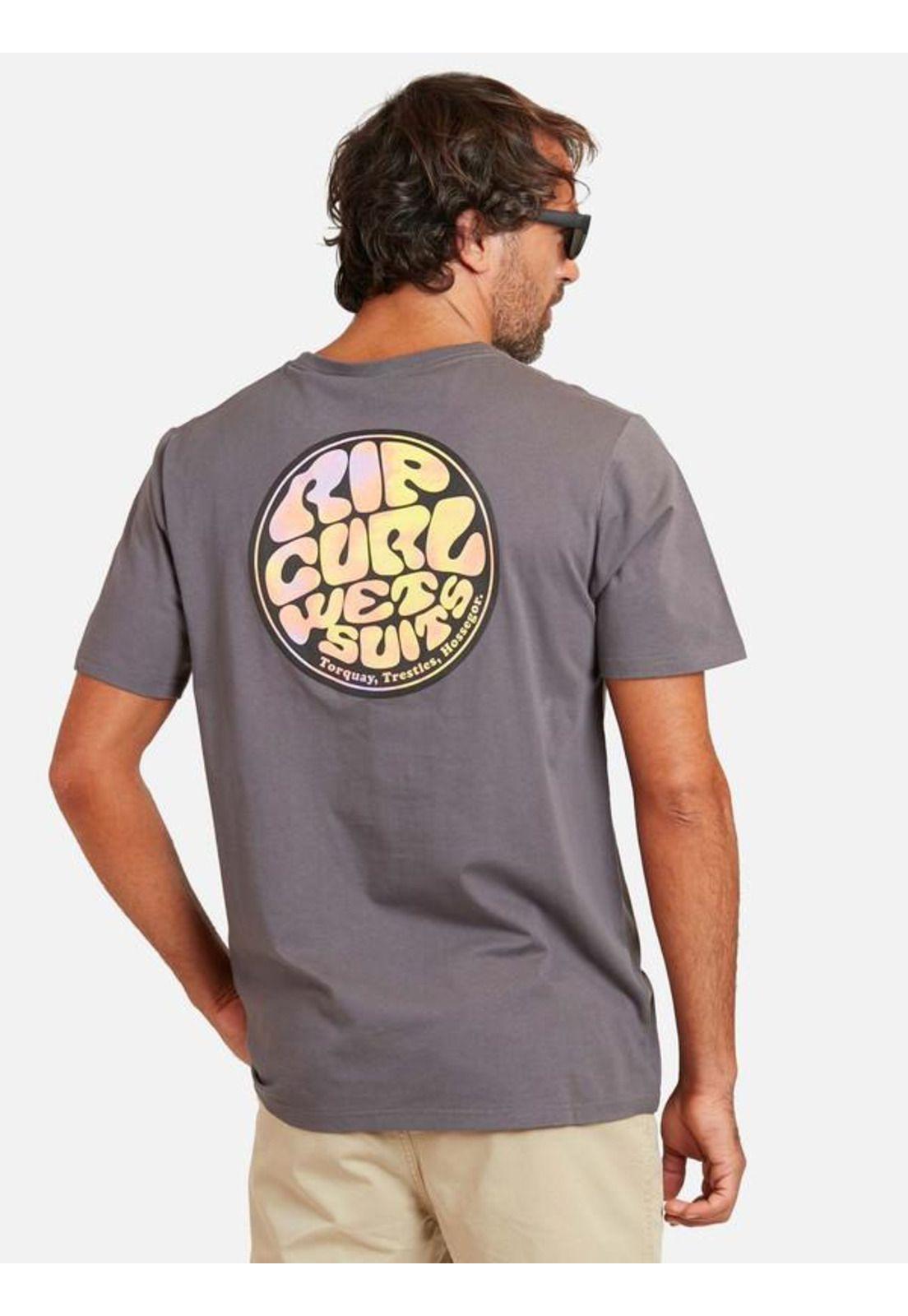 Polera M/C Wettie Passage Gris Oscuro Hombre Ripcurl-1