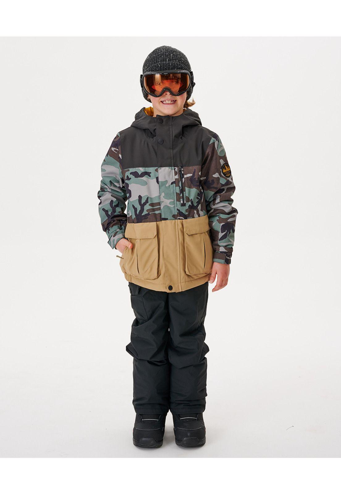 Parka Juvenil SNAKE Verde Rip Curl-3