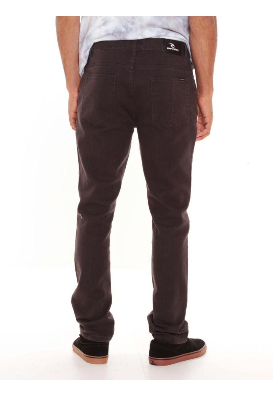 Pantalon Skinny Hombre 6N170-MV20 Gris Oscuro Rip Curl-1