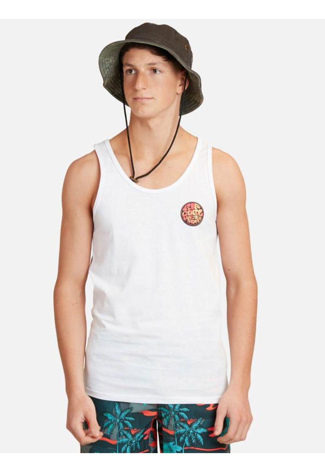 Polera S/M Blanco Juvenil Hombre Ripcurl-0