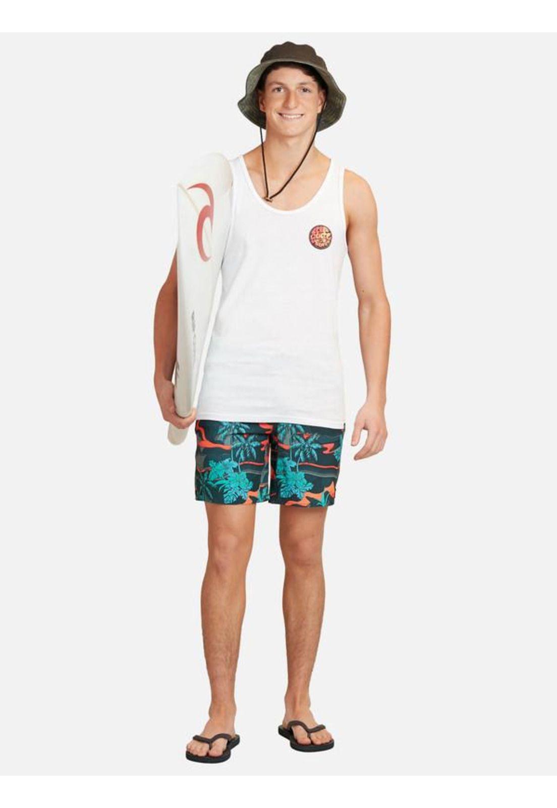 Polera S/M Blanco Juvenil Hombre Ripcurl-3