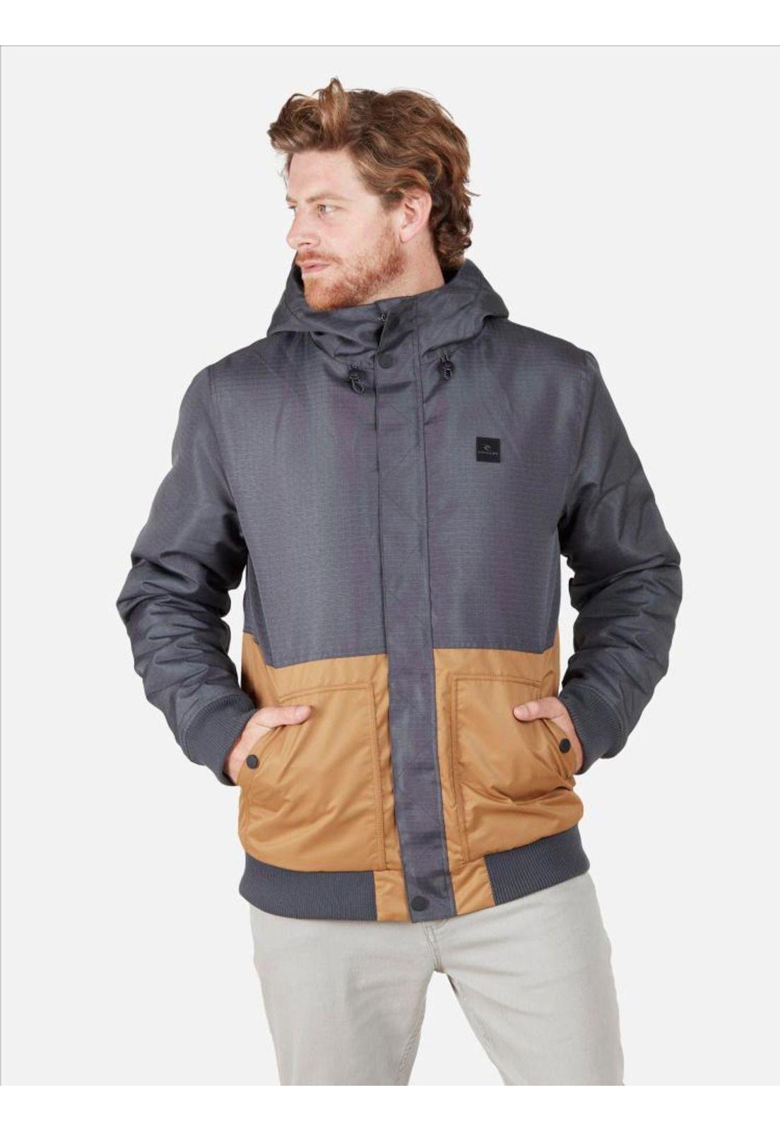 Casaca Hombre CLASSIC BOMBER Gris Rip Curl-0