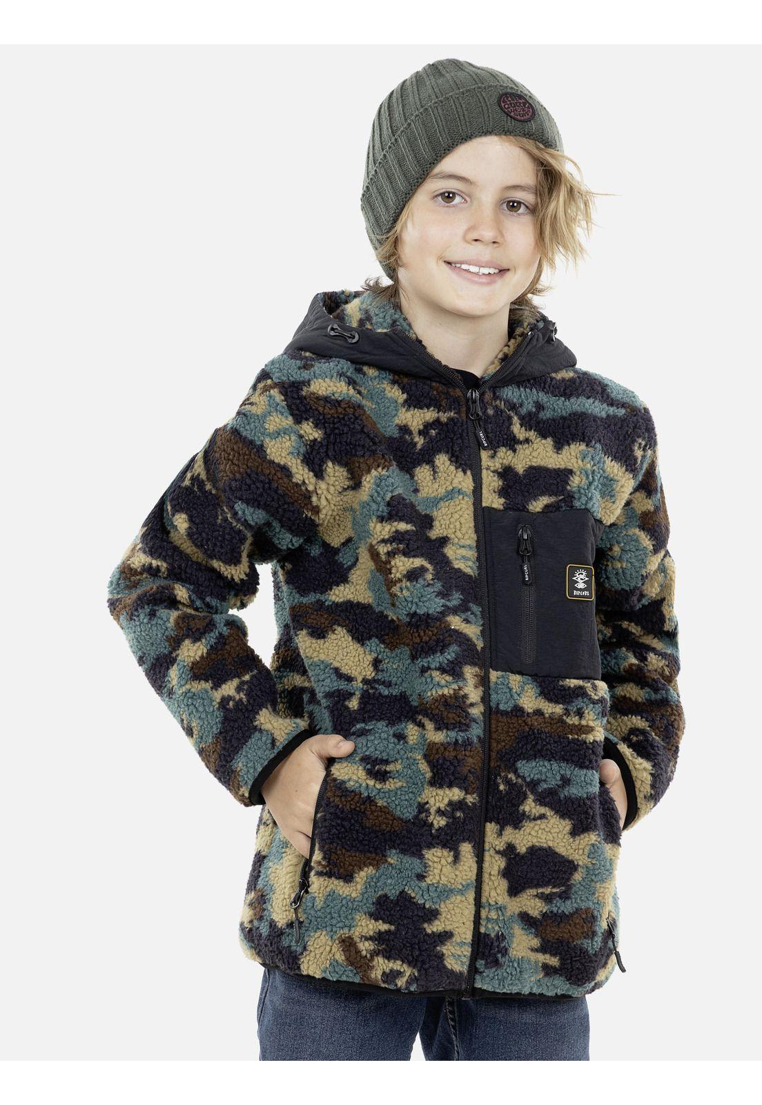 Poleron Juvenil Verde 6O353-MI20 Rip Curl-0