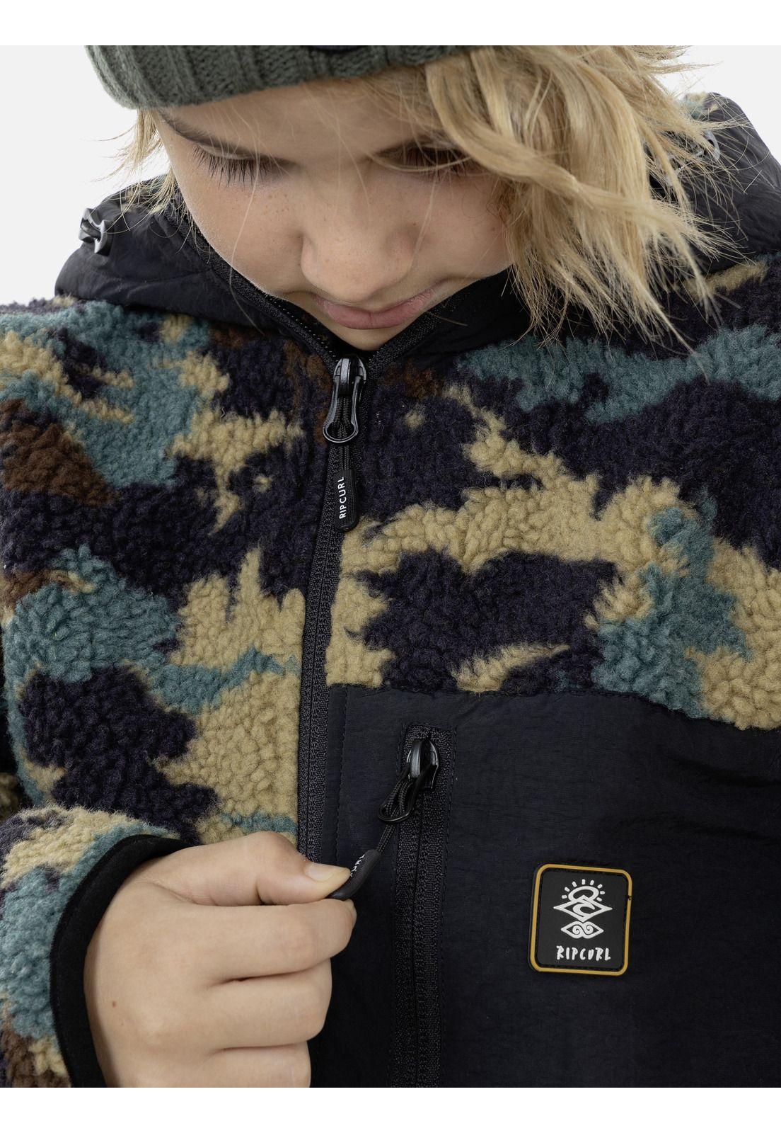 Poleron Juvenil Verde 6O353-MI20 Rip Curl-4