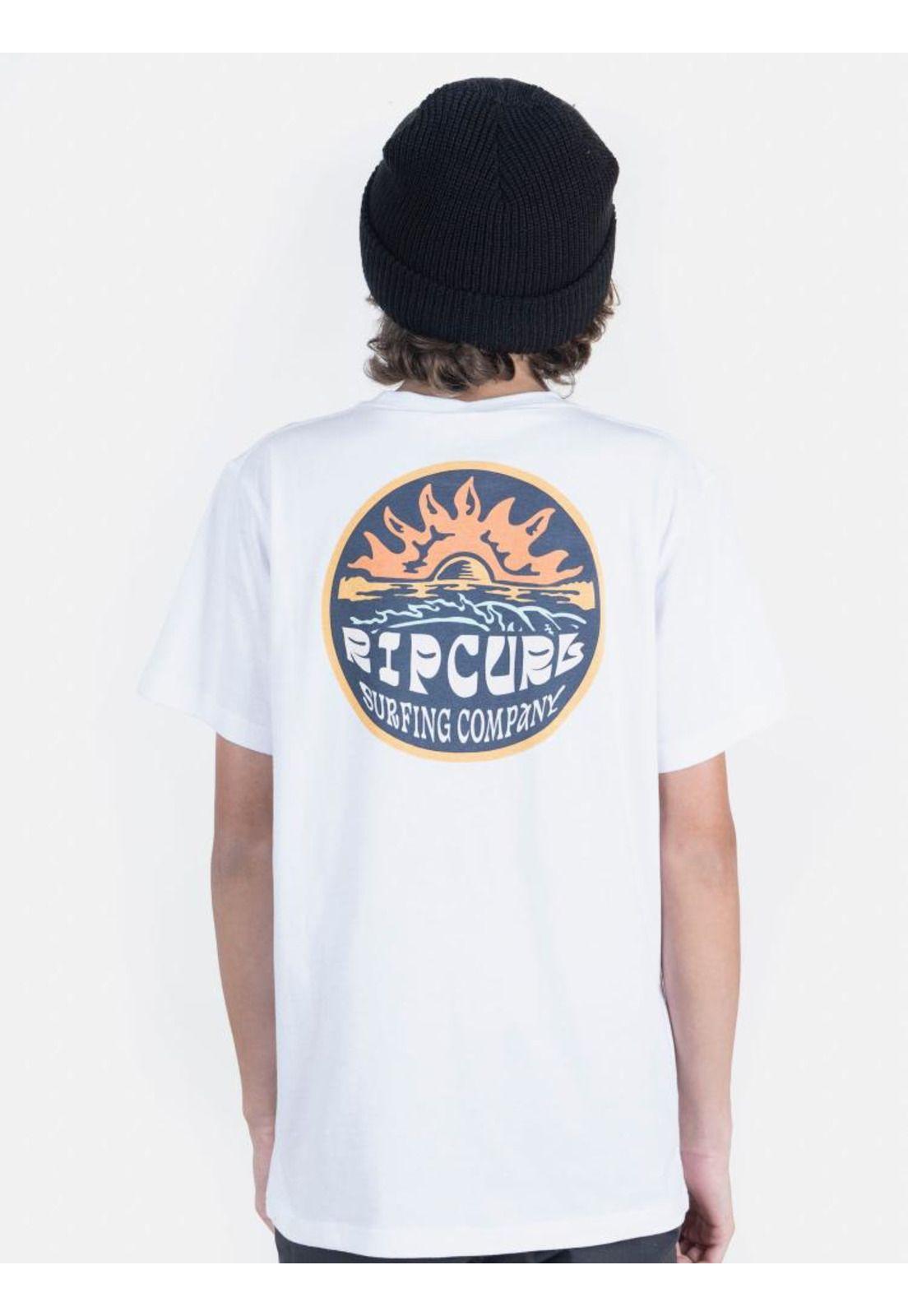 Polera Juvenil SURFING Blanco Rip Curl-1