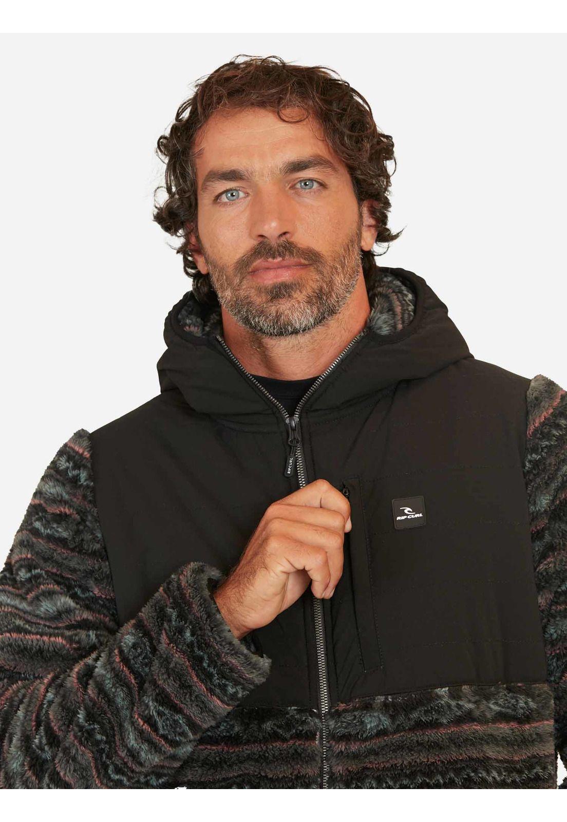 Poleron Chiporro Poun Multicolor Hombre Rip Curl-2