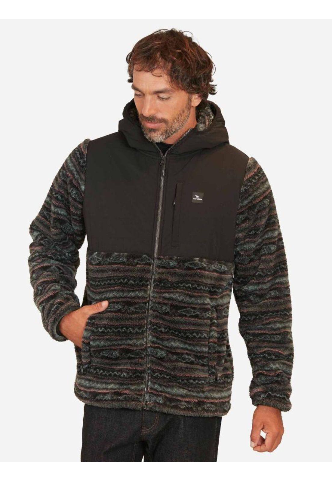 Poleron Chiporro Poun Multicolor Hombre Rip Curl-0
