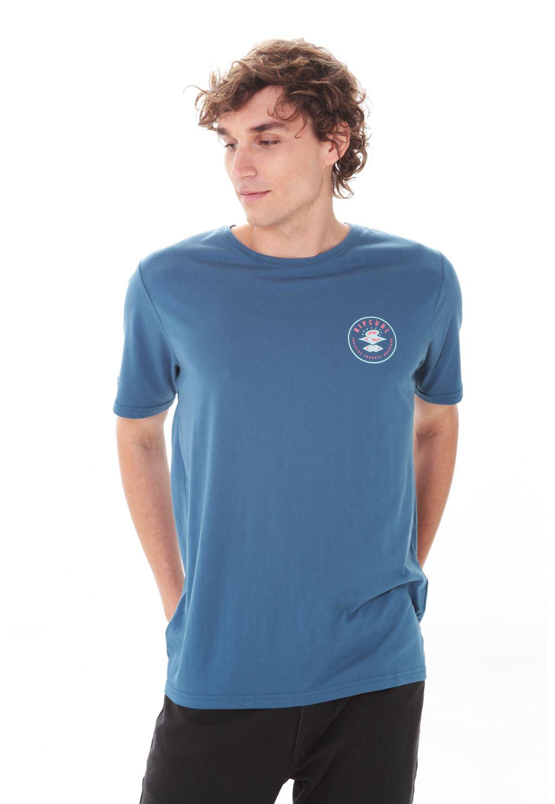 Polera Hombre Azul 6P221-MV21 Rip Curl-0