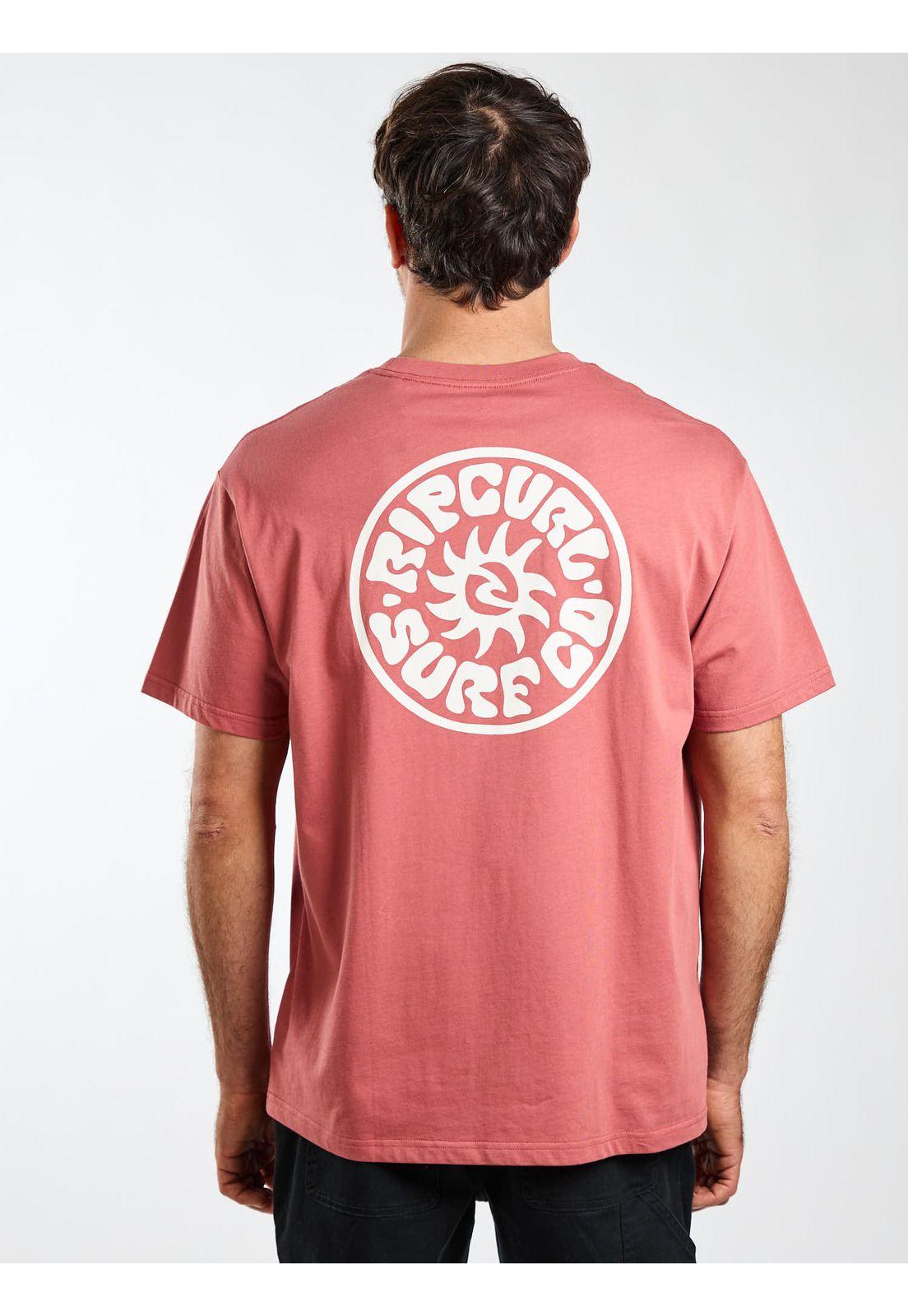 Polera MC Shore Burdeo Hombre Rip Curl-2