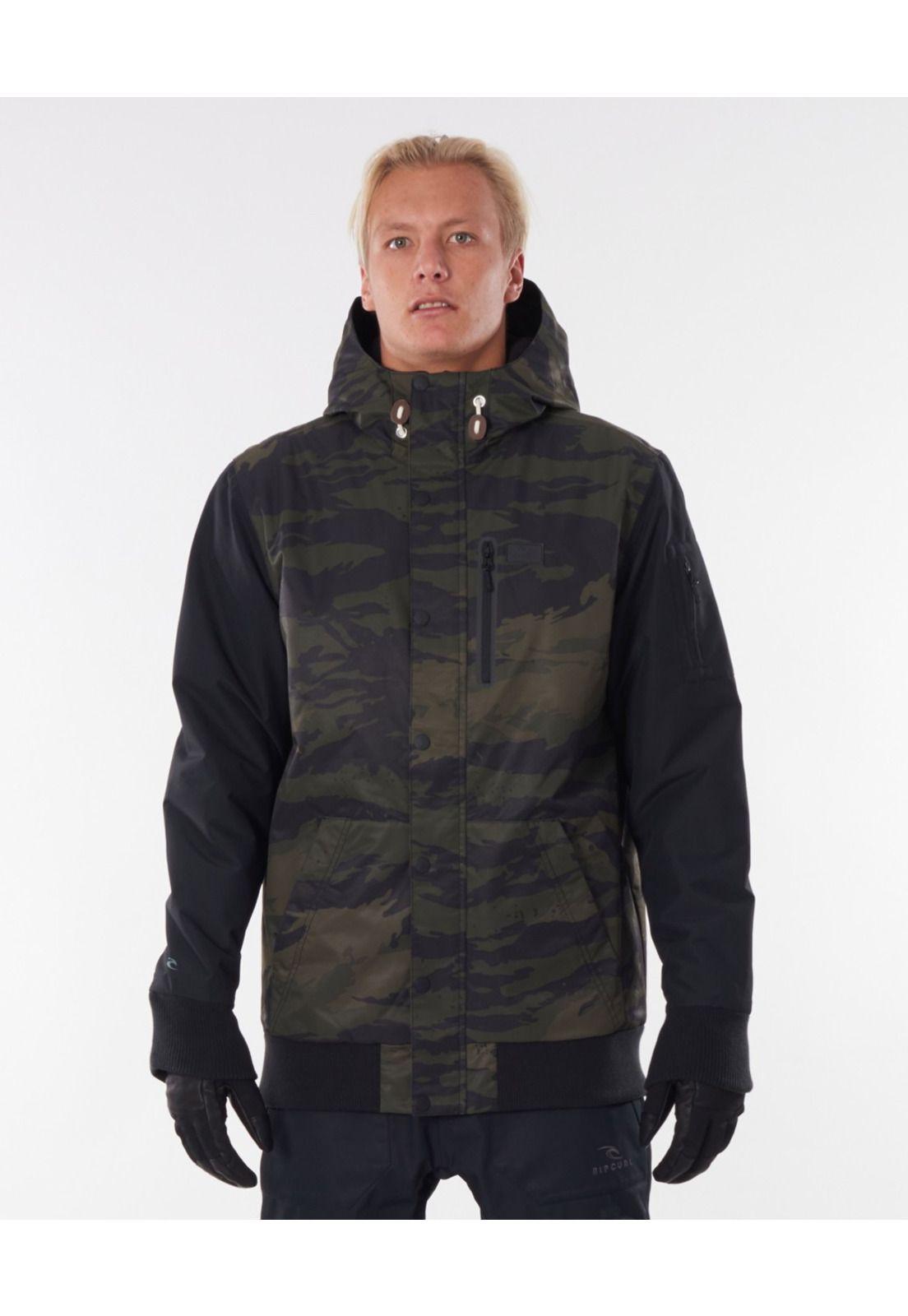 Parka Snow TRACTION JACKET Hombre Verde Rip Curl-0