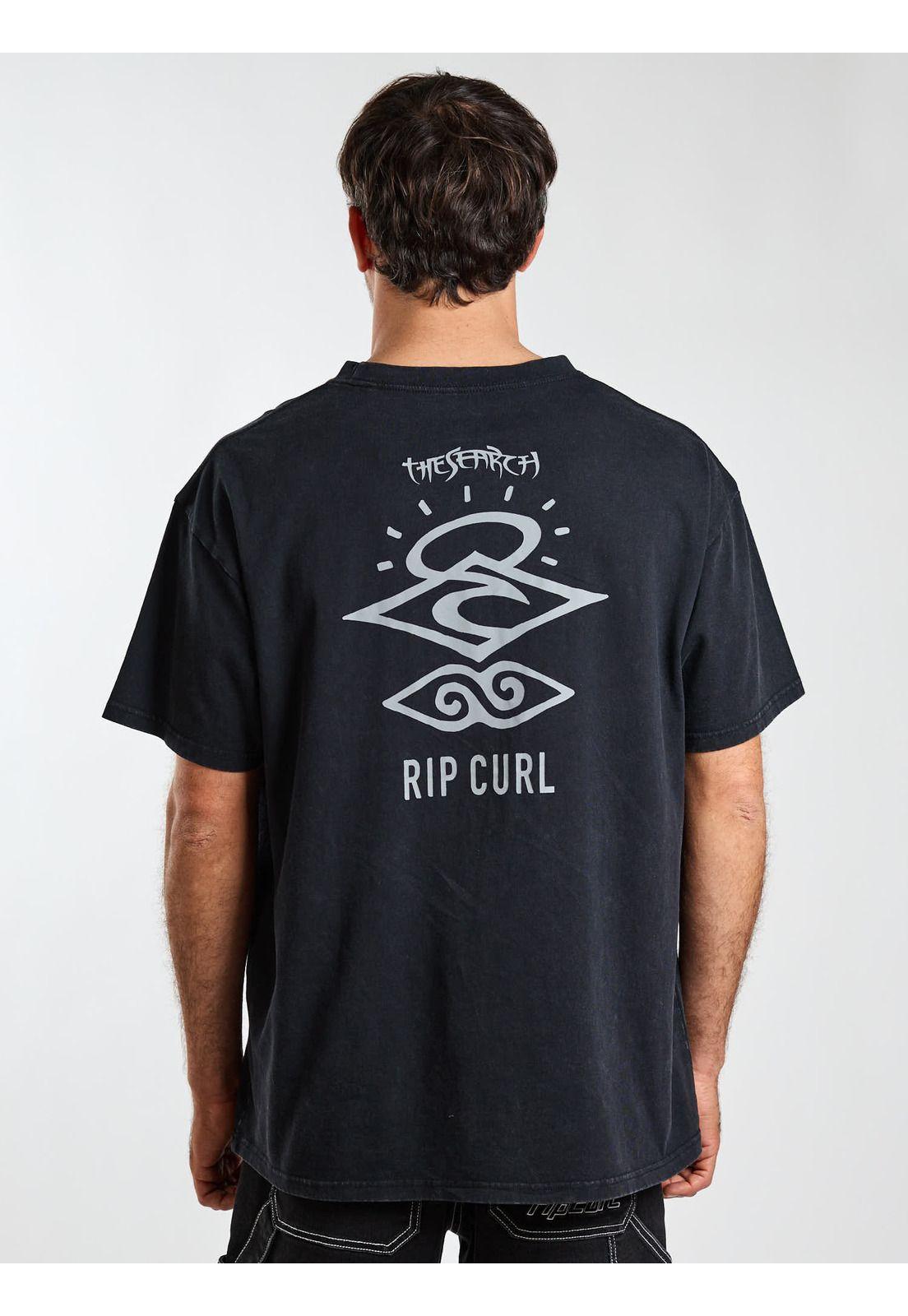 Polera MC Oversize Paradise Negro Hombre Rip Curl-2