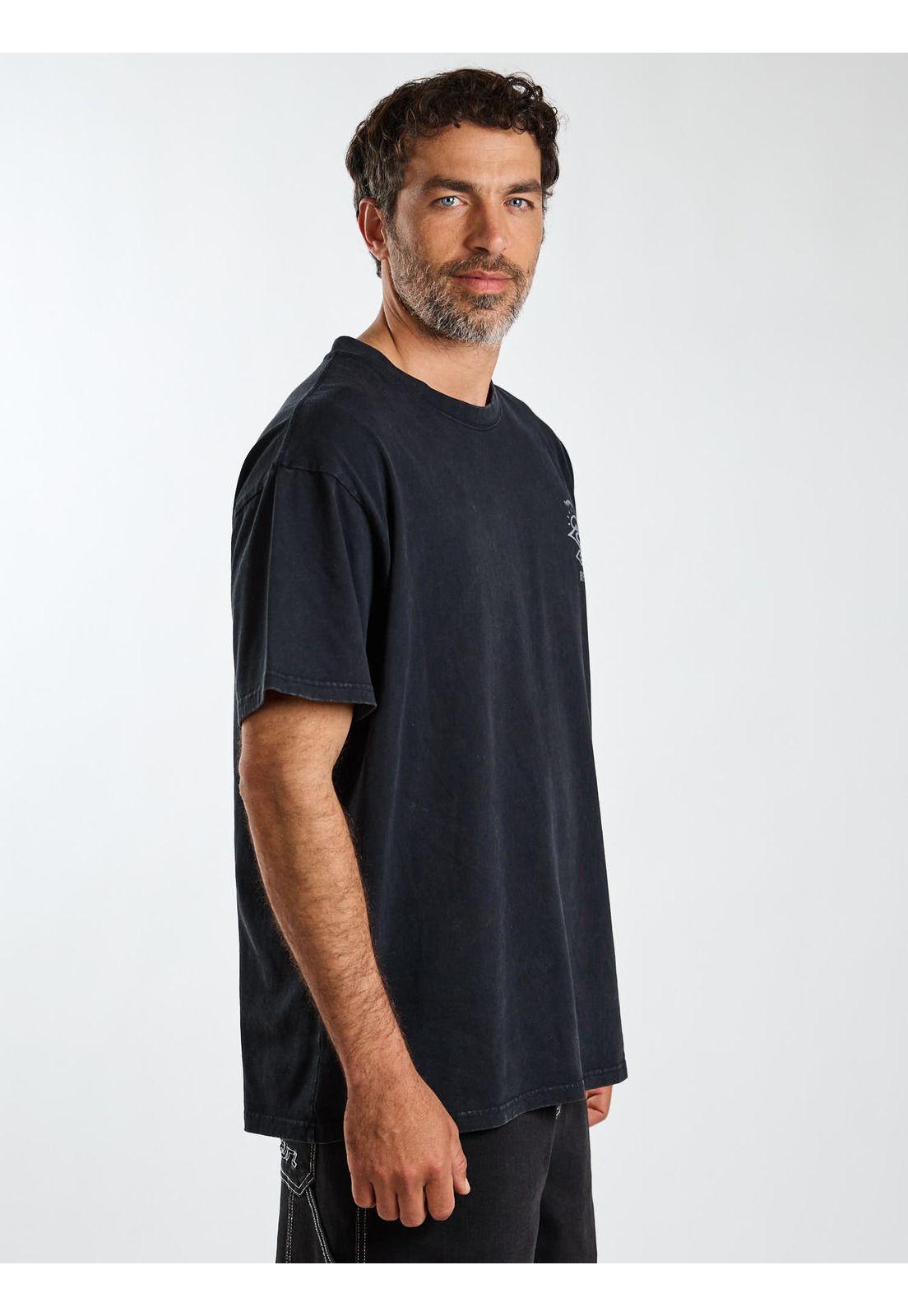 Polera MC Oversize Paradise Negro Hombre Rip Curl-3
