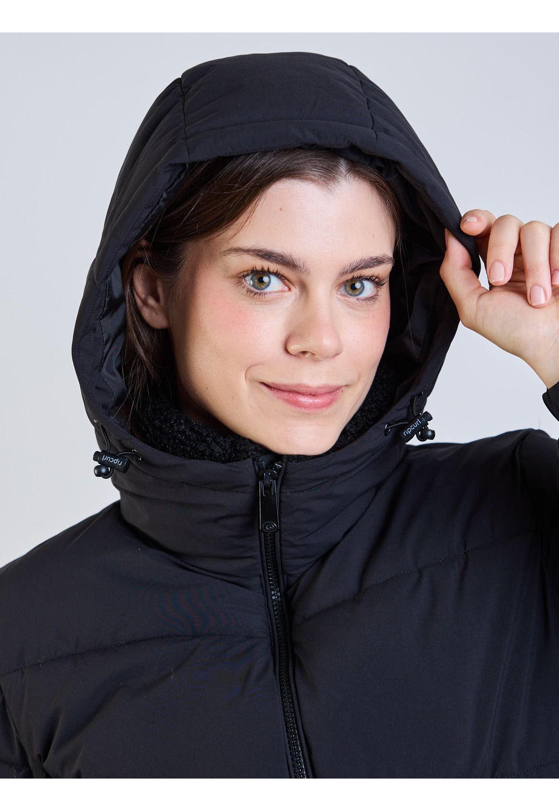 Parka Coral Rose Negro Mujer Rip Curl-3