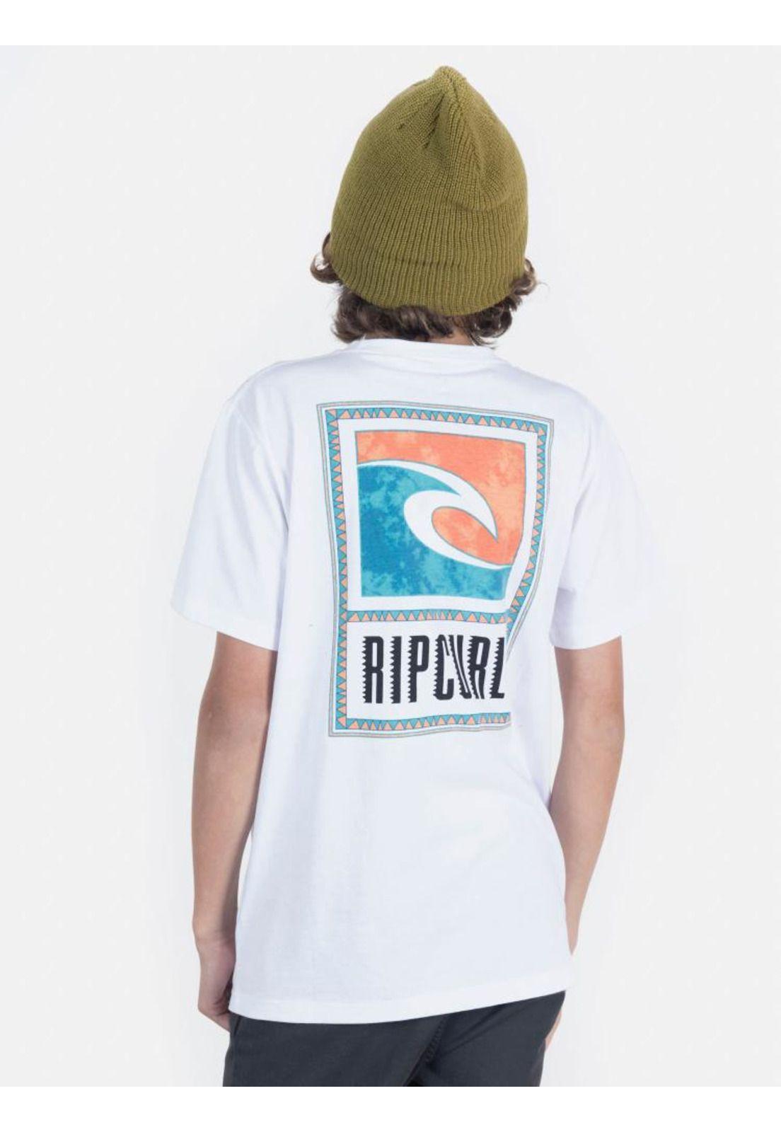 Polera Juvenil  RP BREAKING Blanco Rip Curl-1