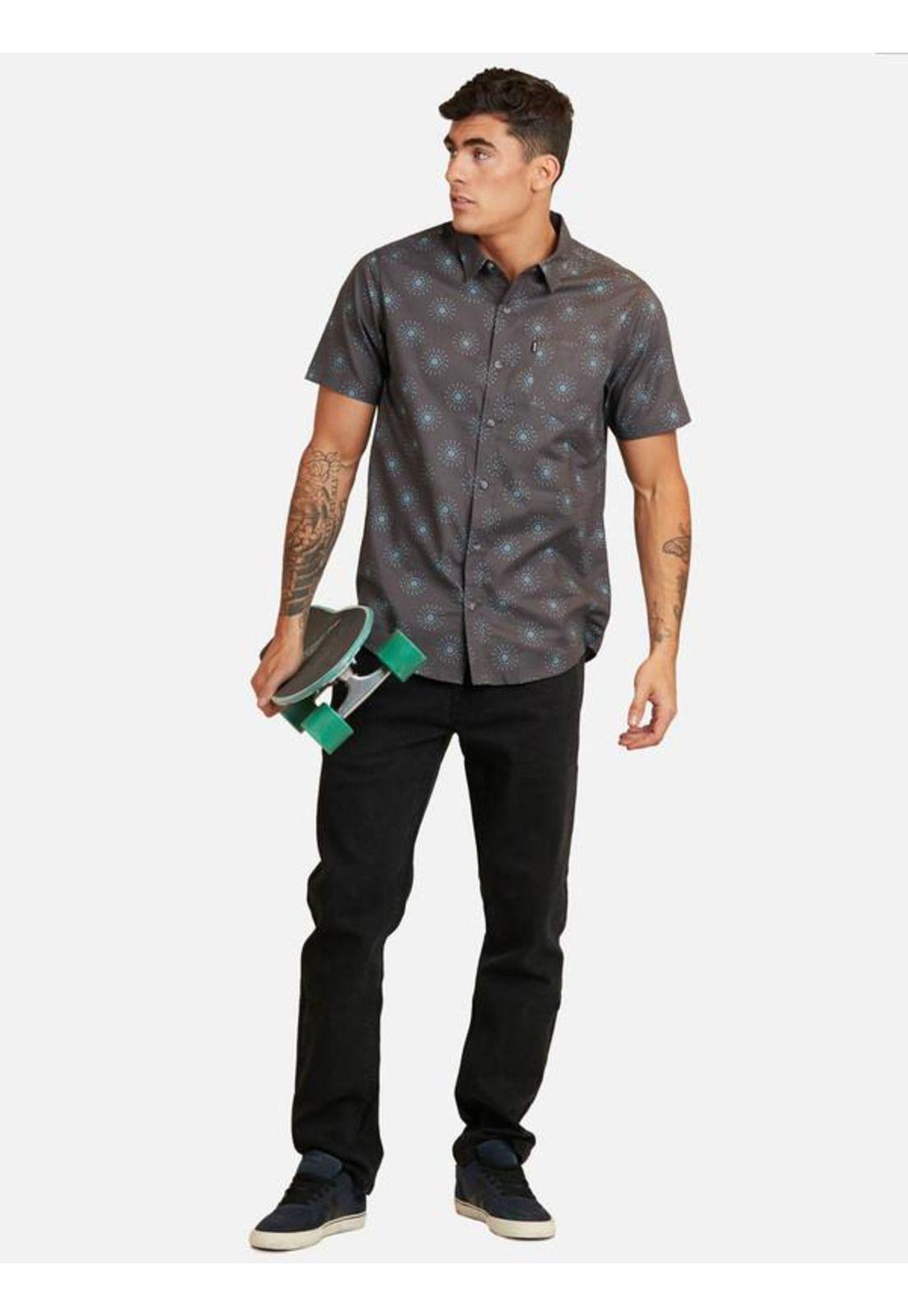 Camisa M/C Multicolor Hombre Ripcurl-3