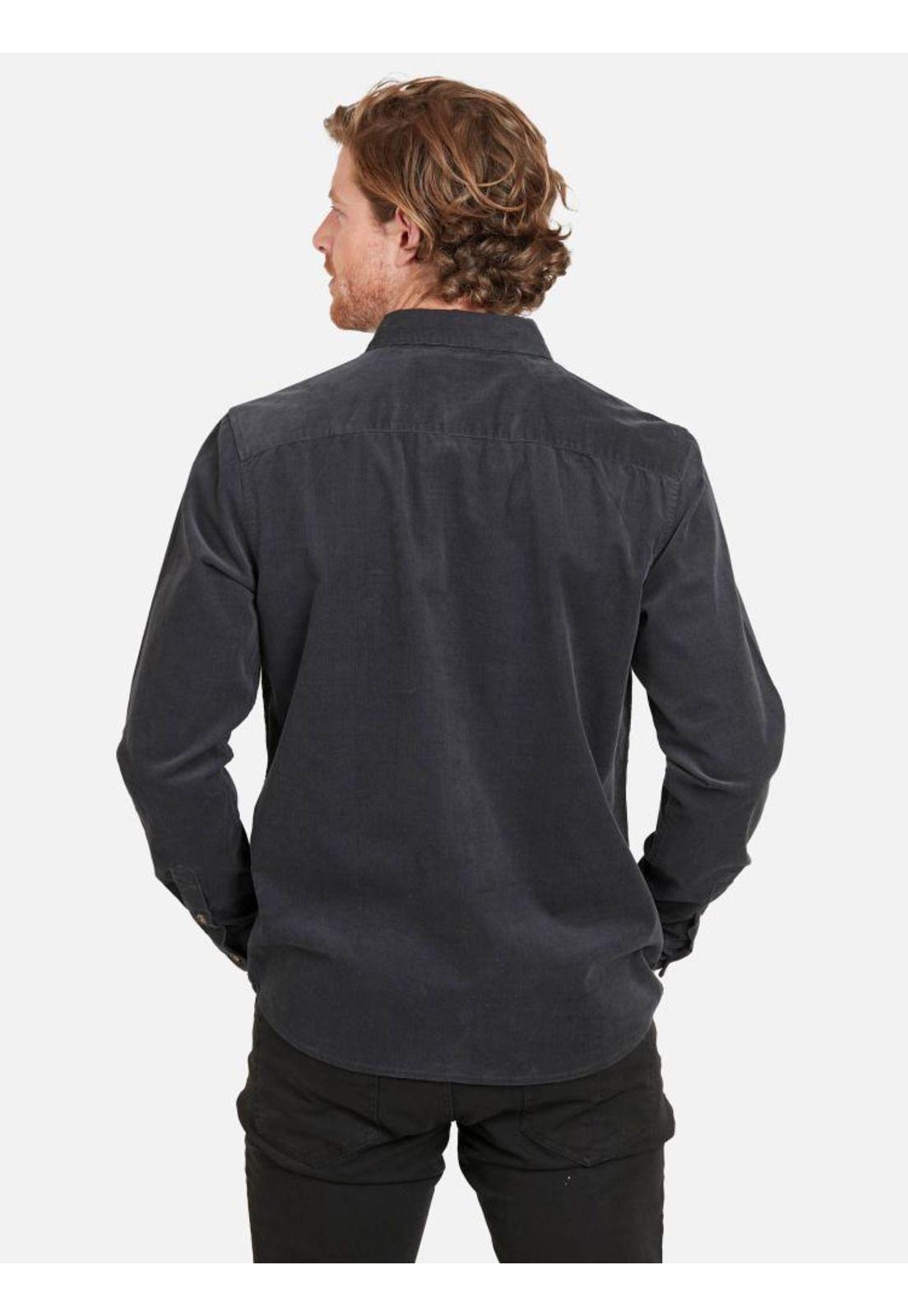 Camisa SHIRT CORDUROY L GREY Hombre Gris Rip Curl-1