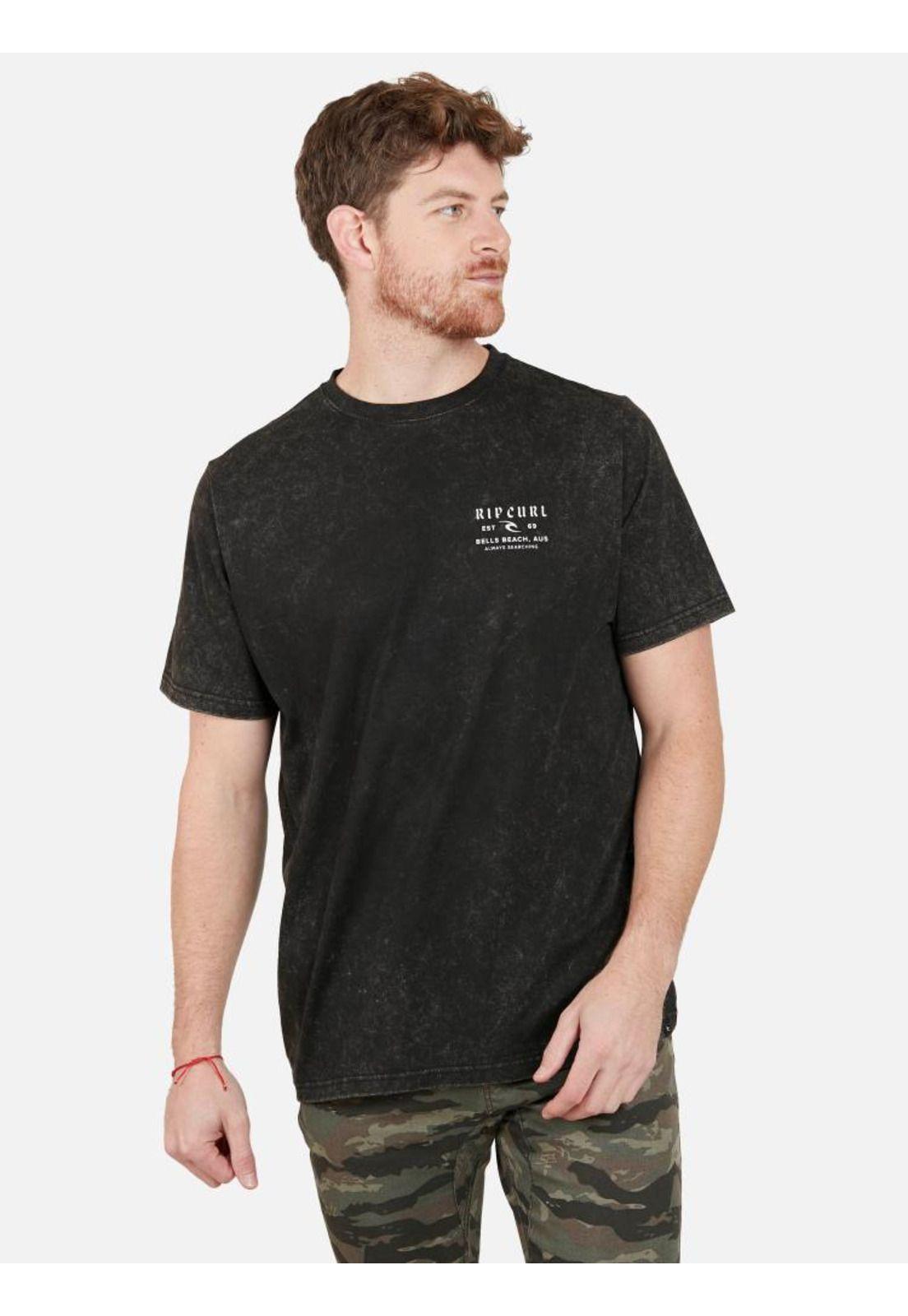 Polera 6P279 Hombre Negro Rip Curl-0