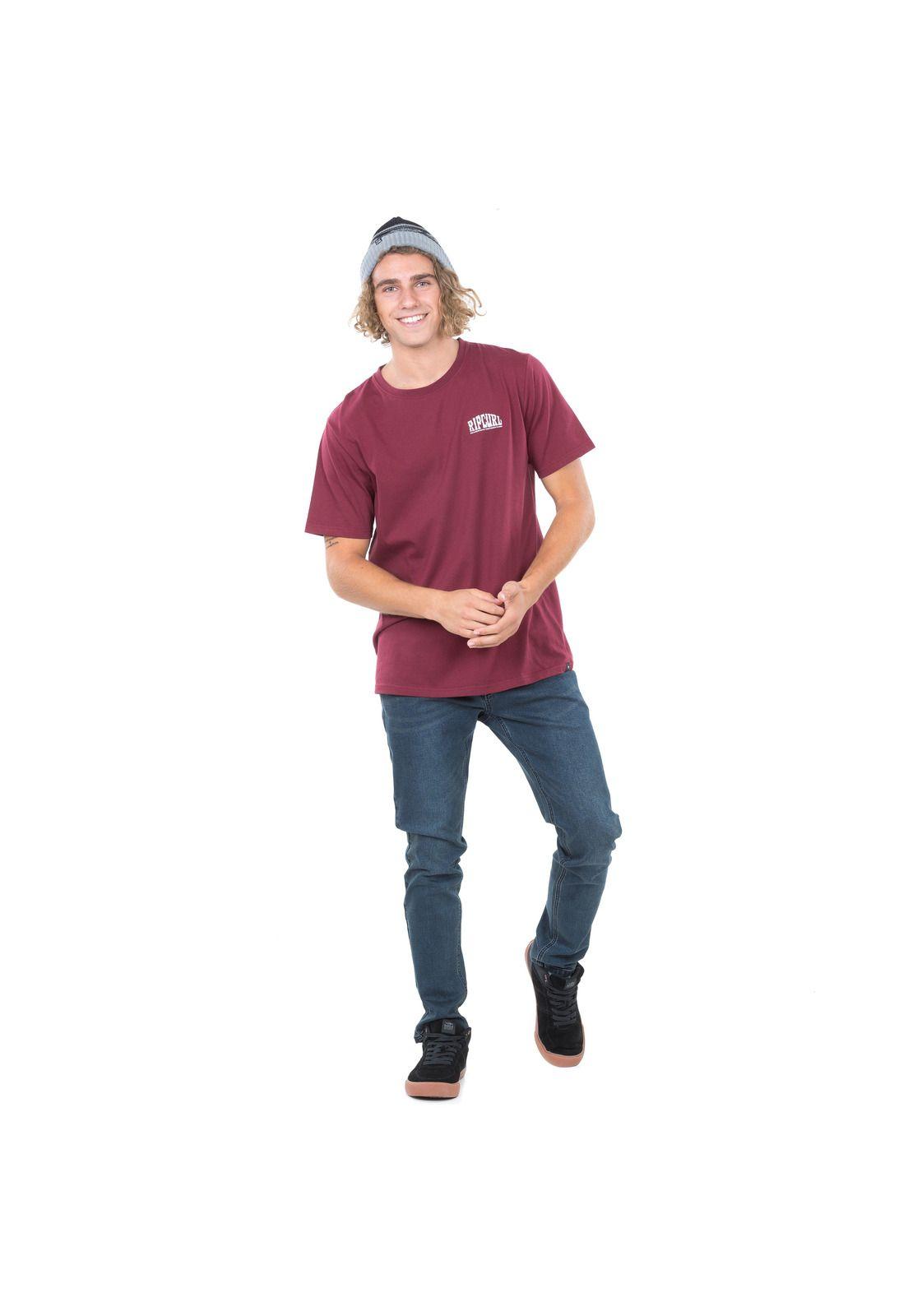 Polera M/C Hombre Rip Curl 6P171-MI20  Rojo-3