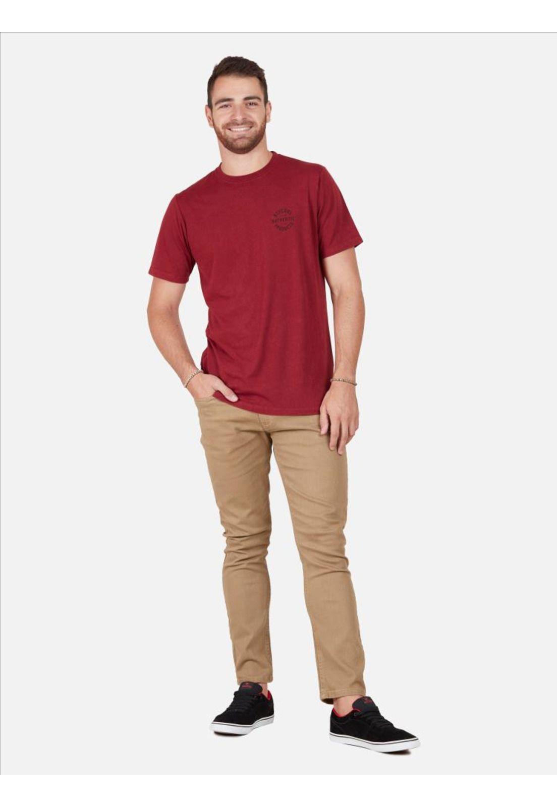 Polera Hombre RP AUTHENTIC Rojo Rip Curl-3