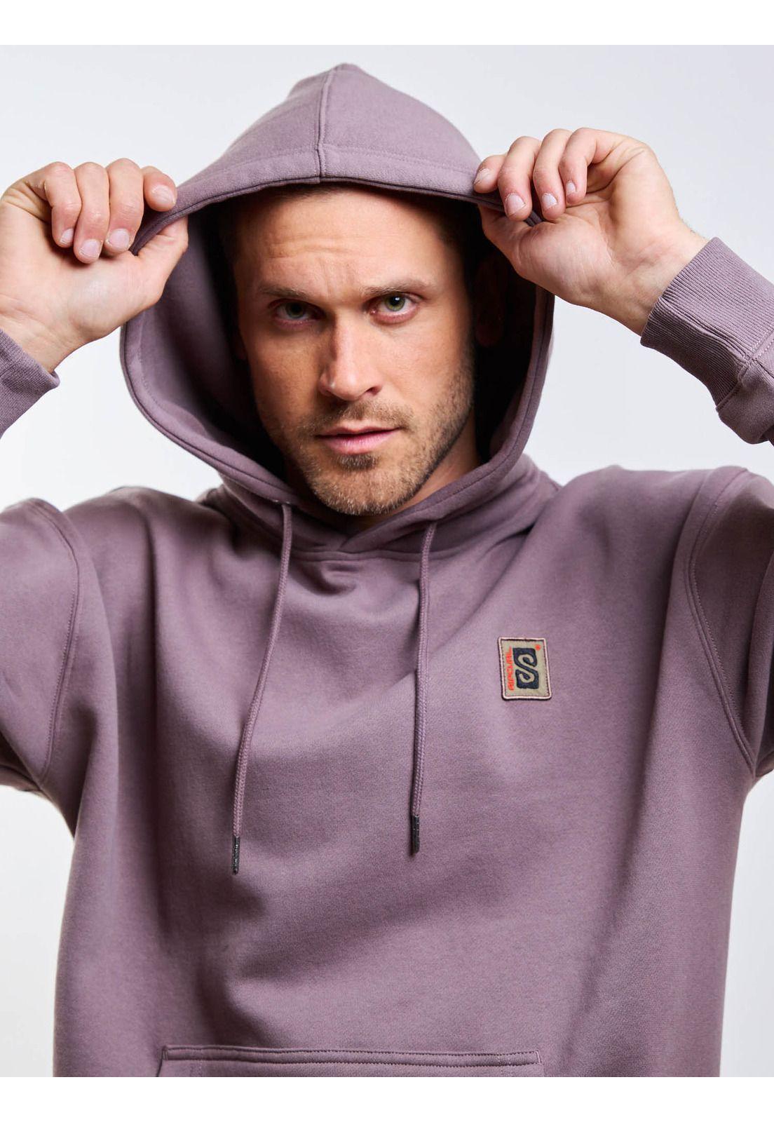 Poleron Canguro Instinto Café Hombre Rip Curl-3