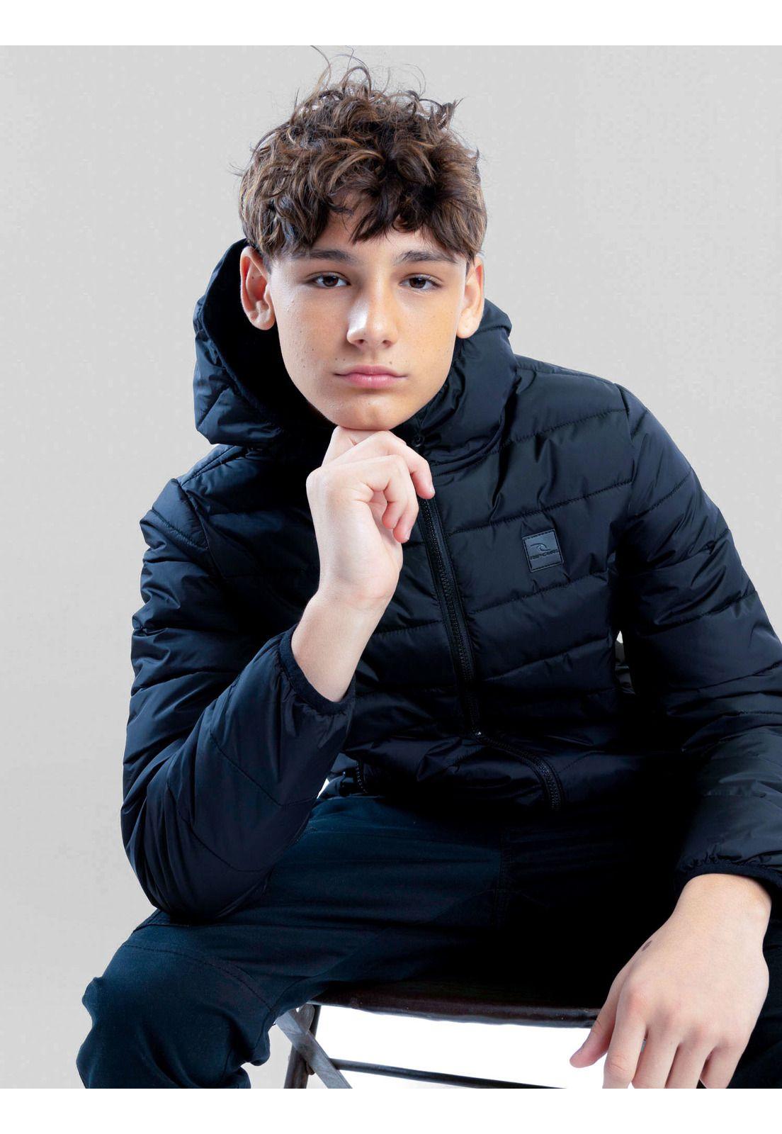 Parka Freeride Negro Infantil Rip Curl-6