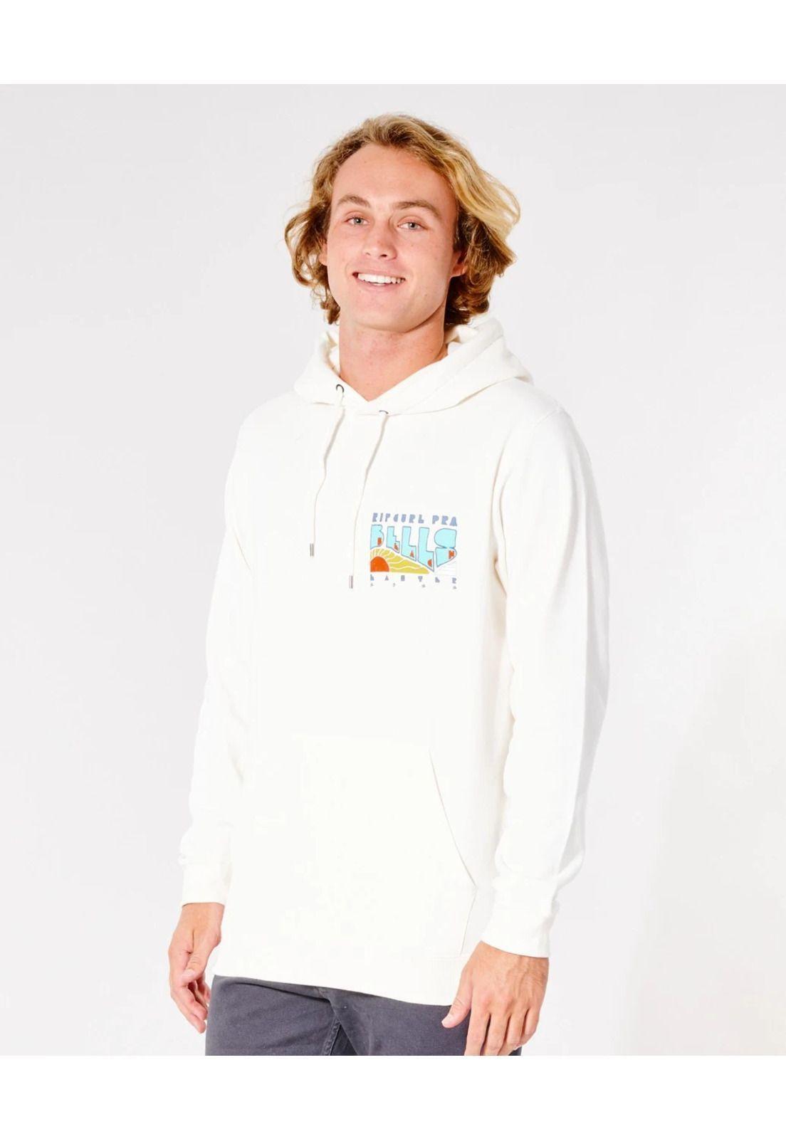 Poleron Hombre BELLS PRO LINE UP Blanco Rip Curl-4
