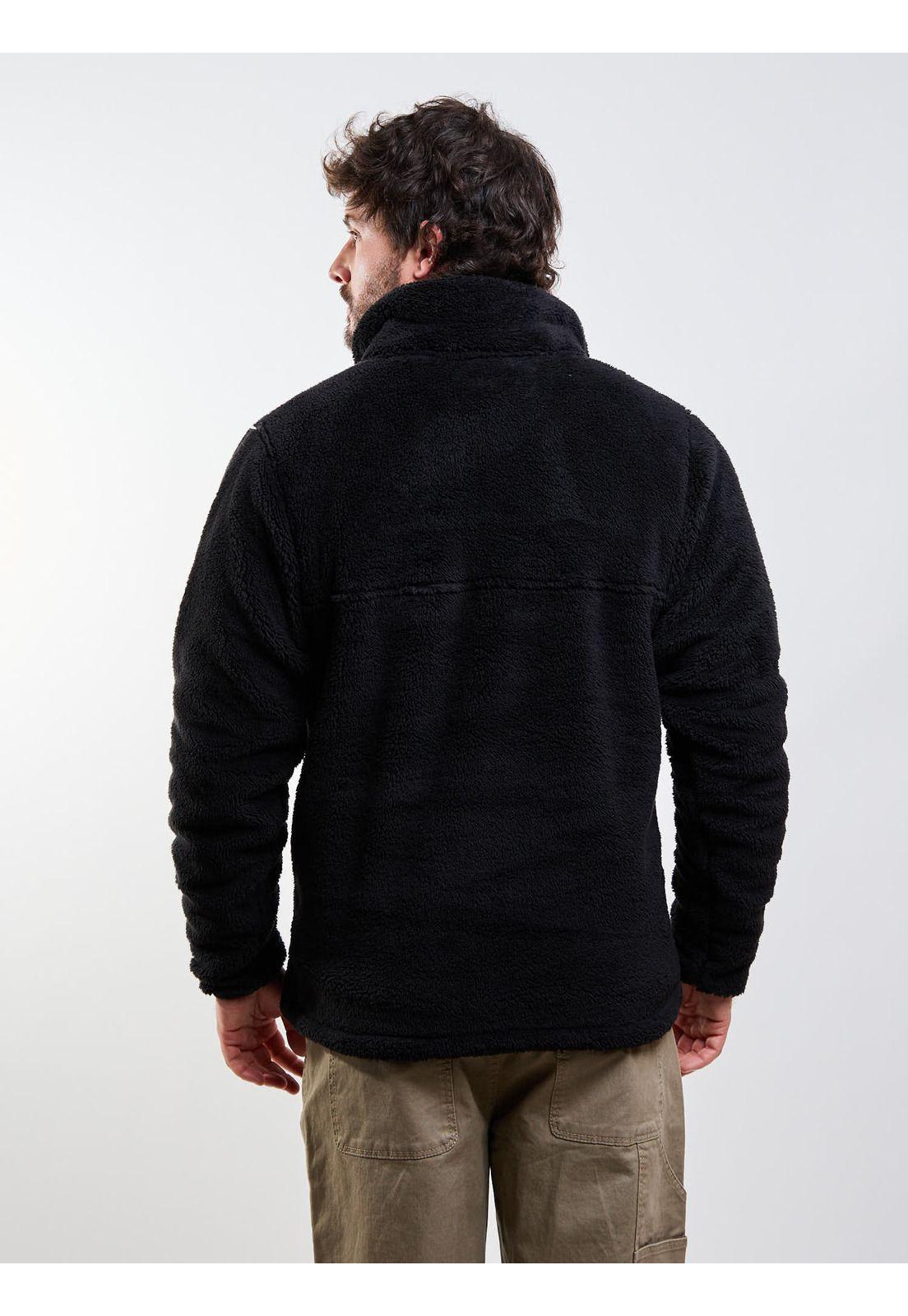 Poleron Chiporro Crest Negro Hombre Rip Curl-1