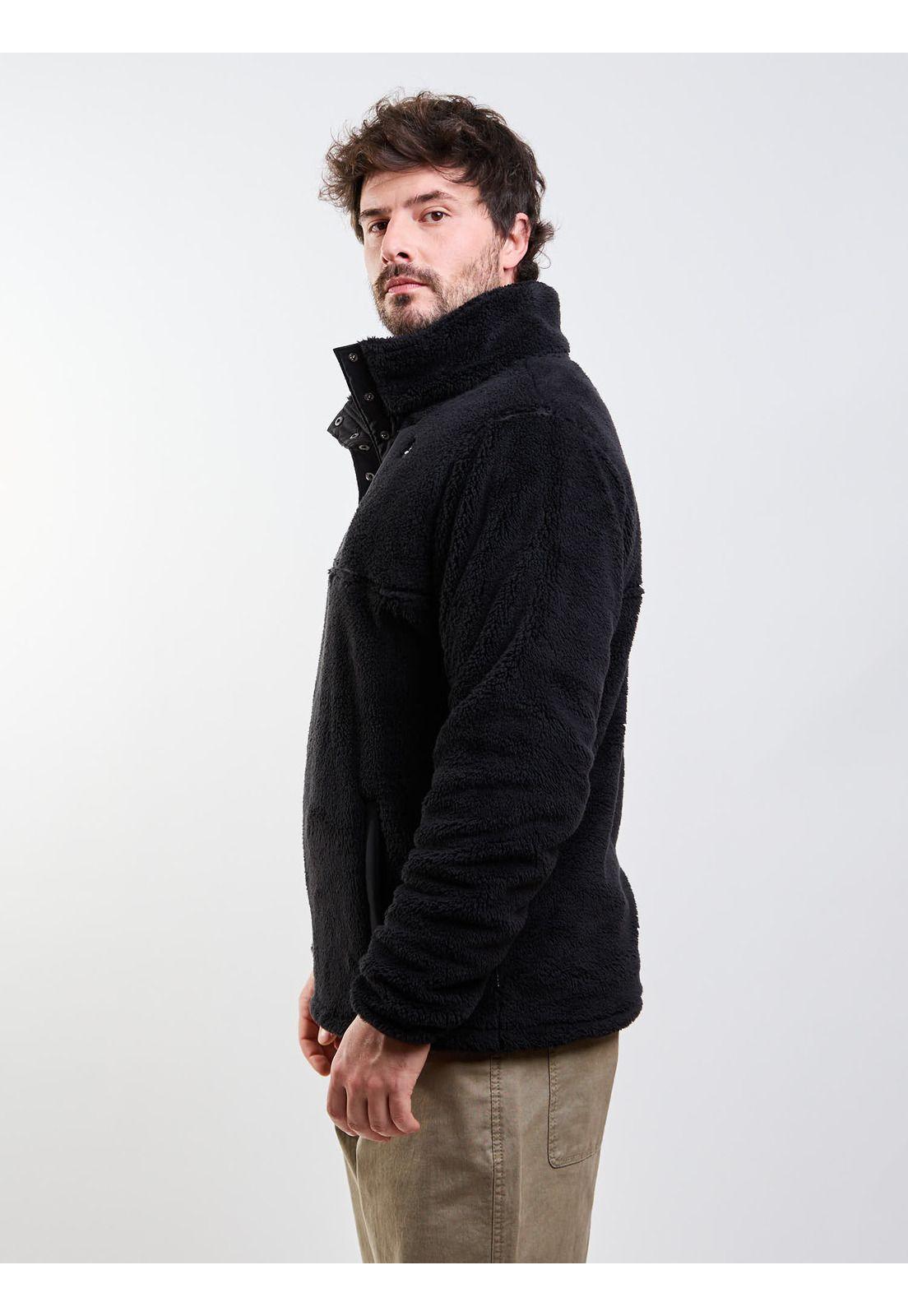 Poleron Chiporro Crest Negro Hombre Rip Curl-2