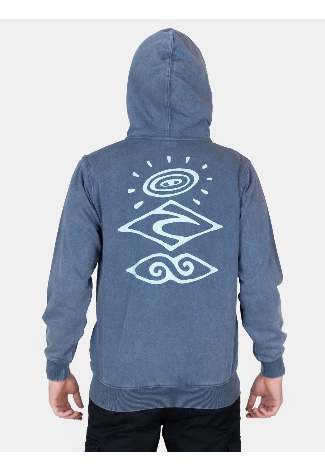 Poleron FZ Deepsea Azul Infantil Rip Curl-1