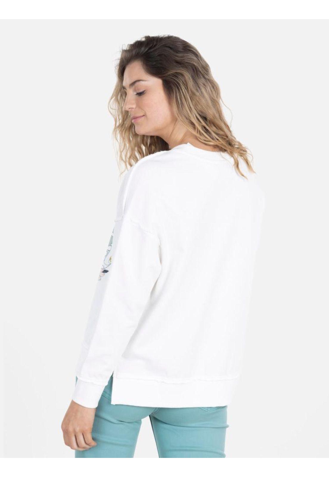 Poleron GET SUN AND SALT Mujer Blanco Rip Curl-1