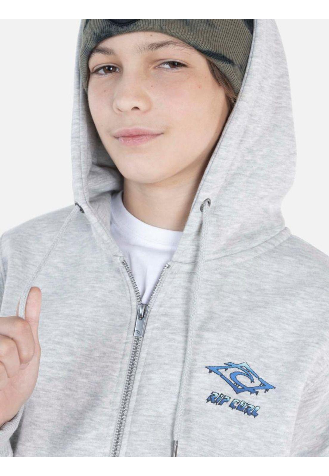 Poleron DIAMONDLINE Gris Juvenil Rip Curl-4