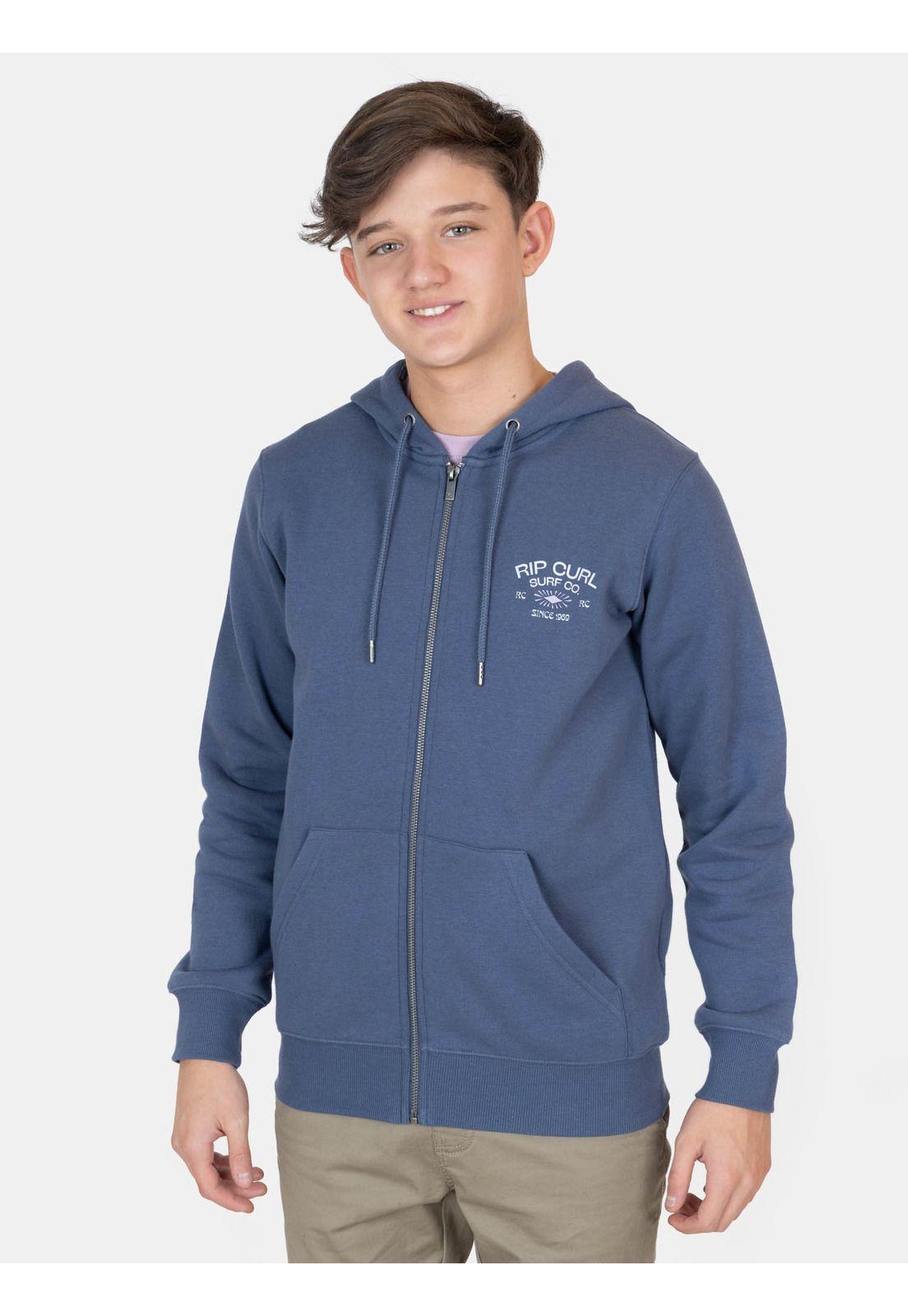 Poleron FZ Suntrail Azul Infantil Rip Curl-0